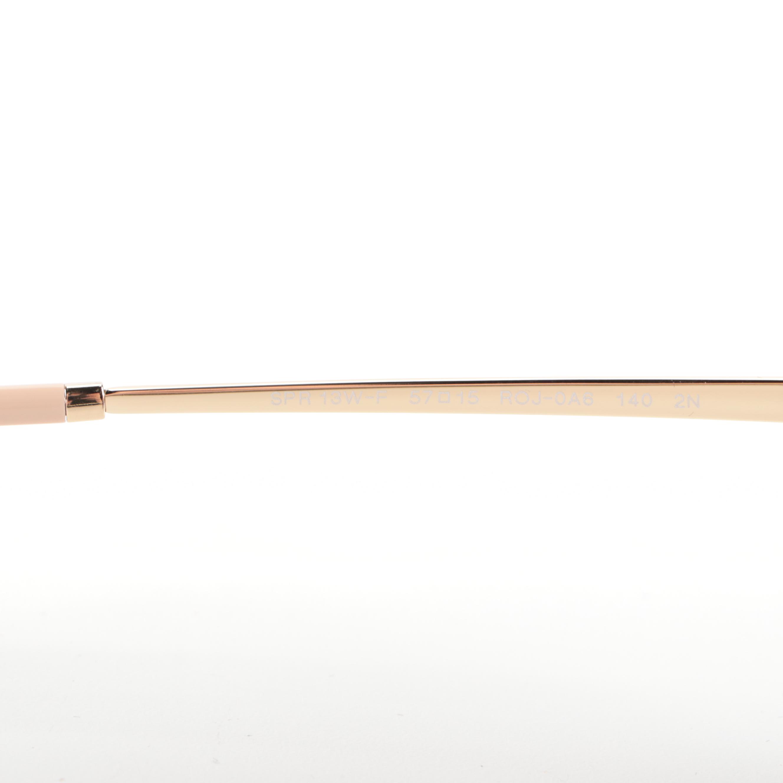 Prada SPR 13W-F Aviator Style Sunglasses with Case