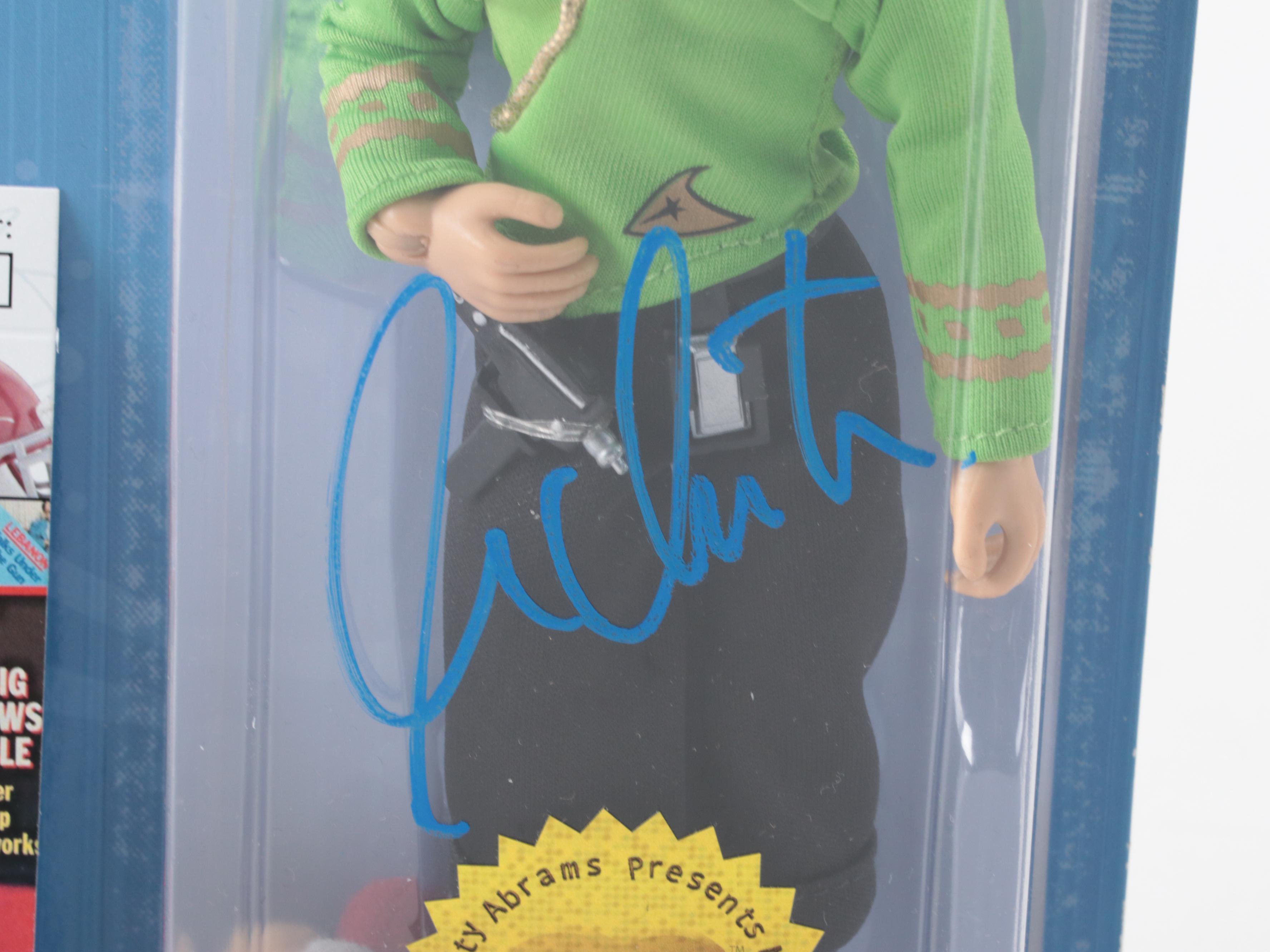 Mego Star Trek Captain Kirk Action Figure Signed by William Shatner