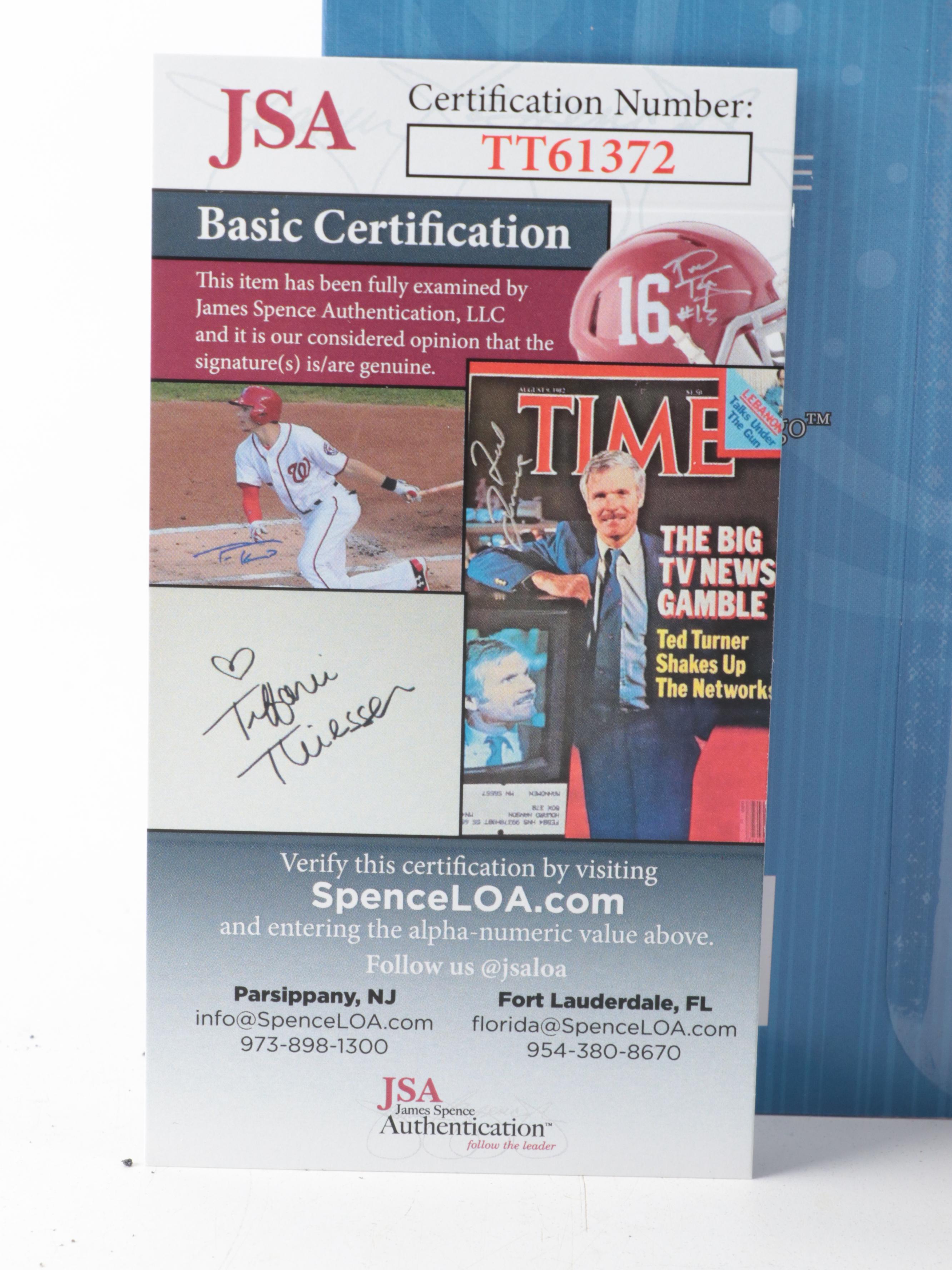 Mego Star Trek Captain Kirk Action Figure Signed by William Shatner