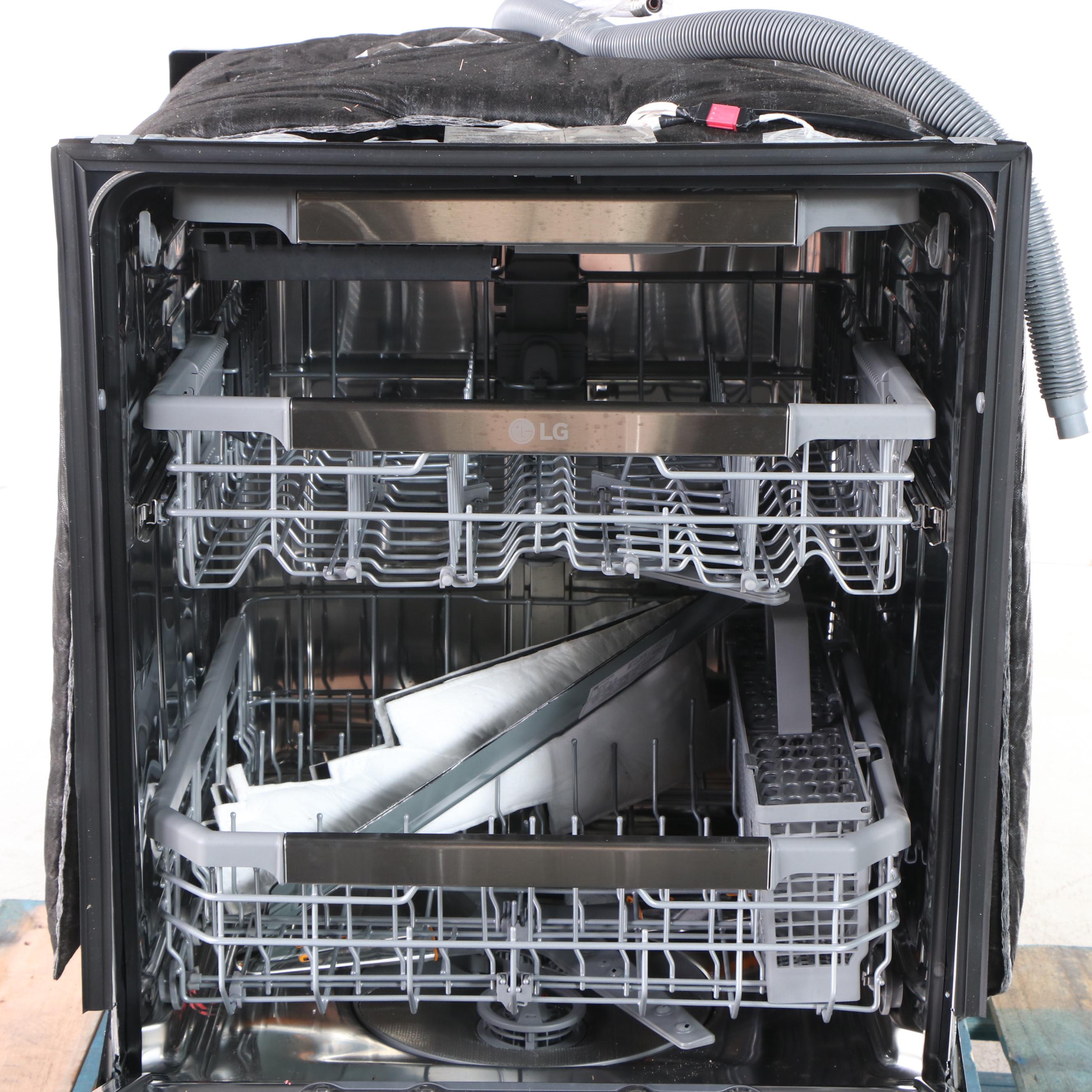 LG Stainless Steel Control Top QuadWash Smart Wi-Fi Enabled Dishwasher