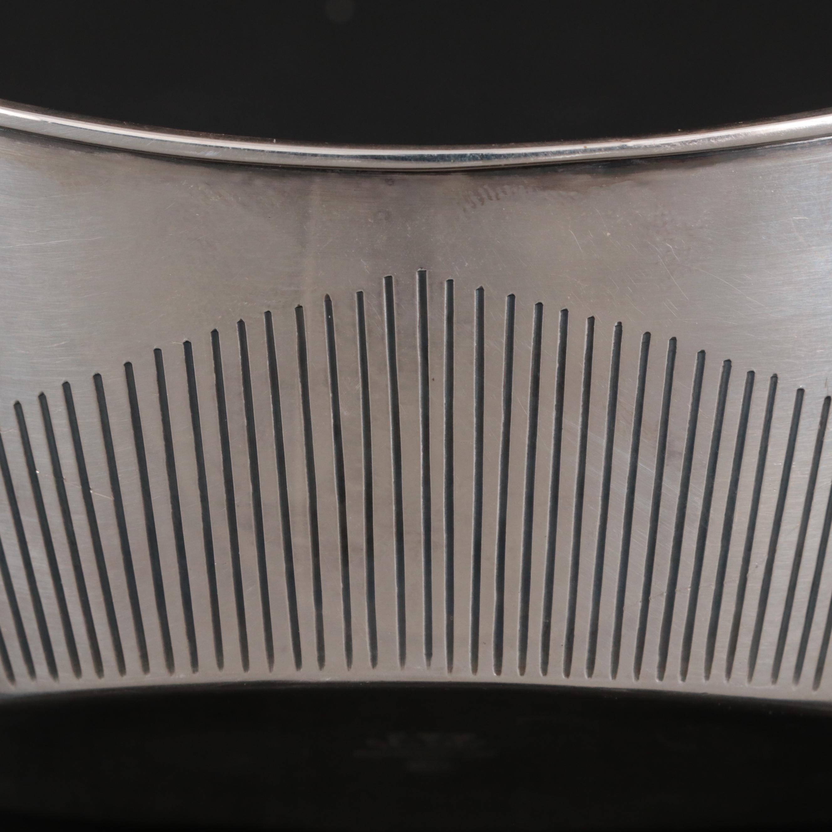 Karl Gustav Hansen for Hans Hansen Sterling Silver Dish, 1952