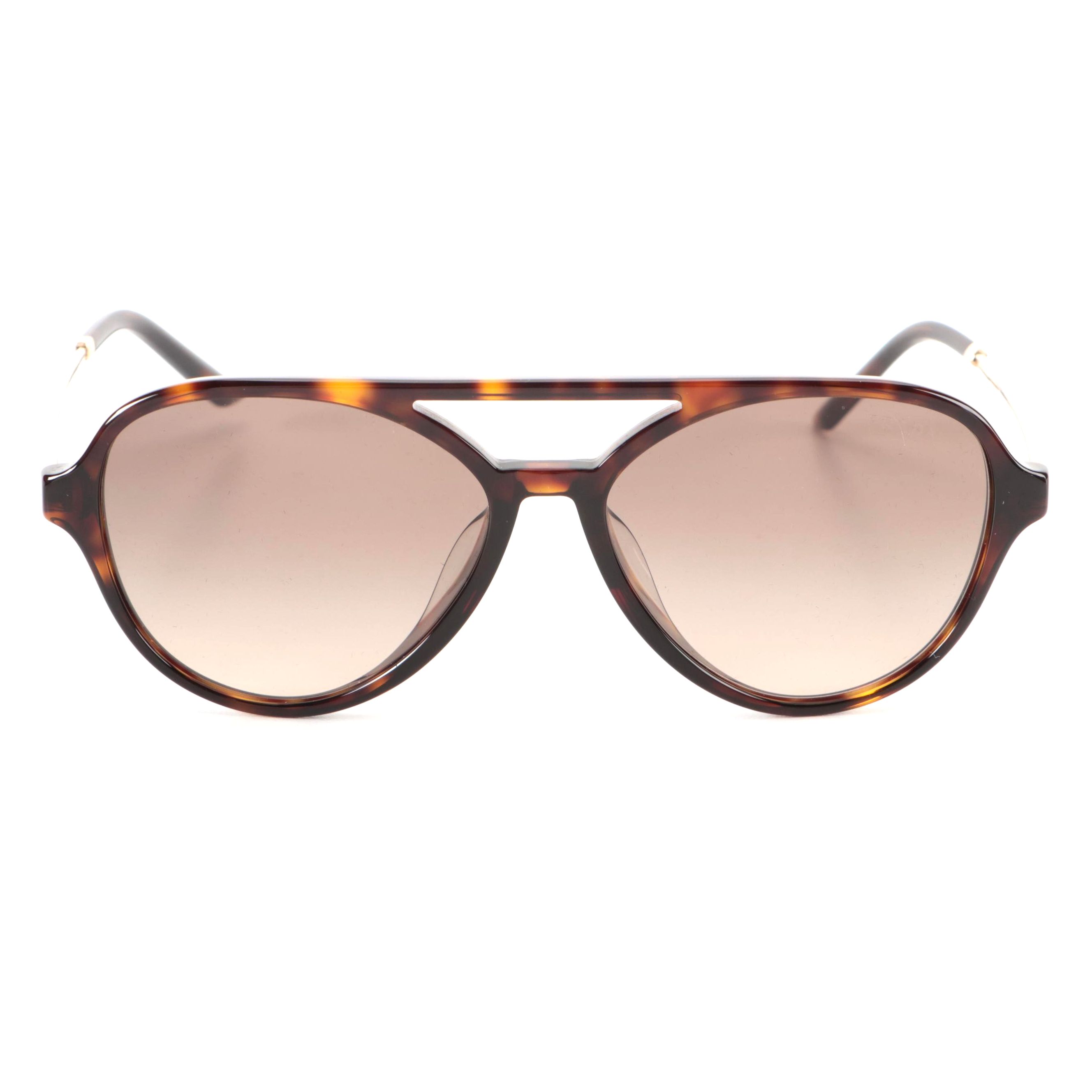 Prada SPR 13W-F Aviator Style Sunglasses with Case and Box