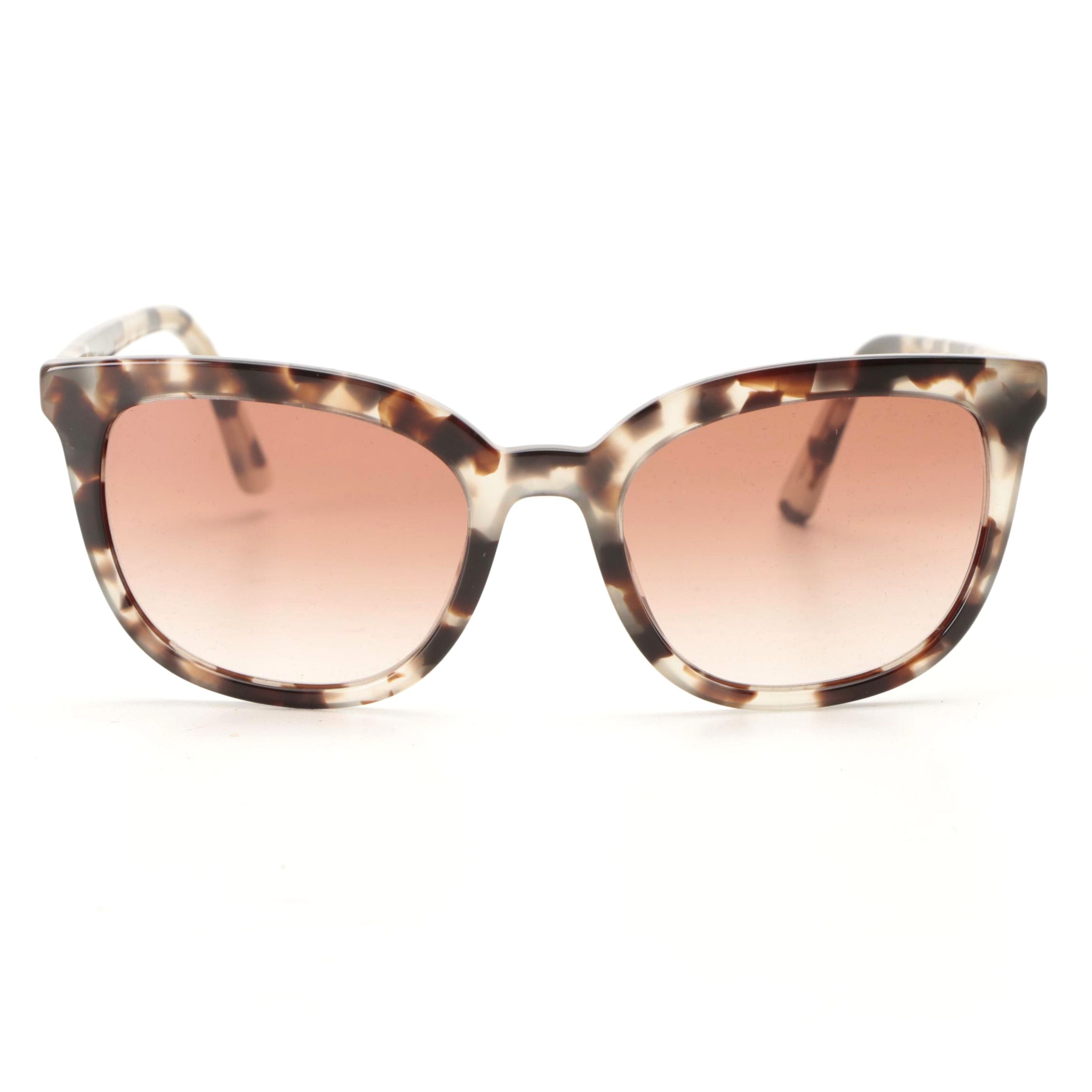 Prada SPR 03X Browline Sunglasses with Case and Box