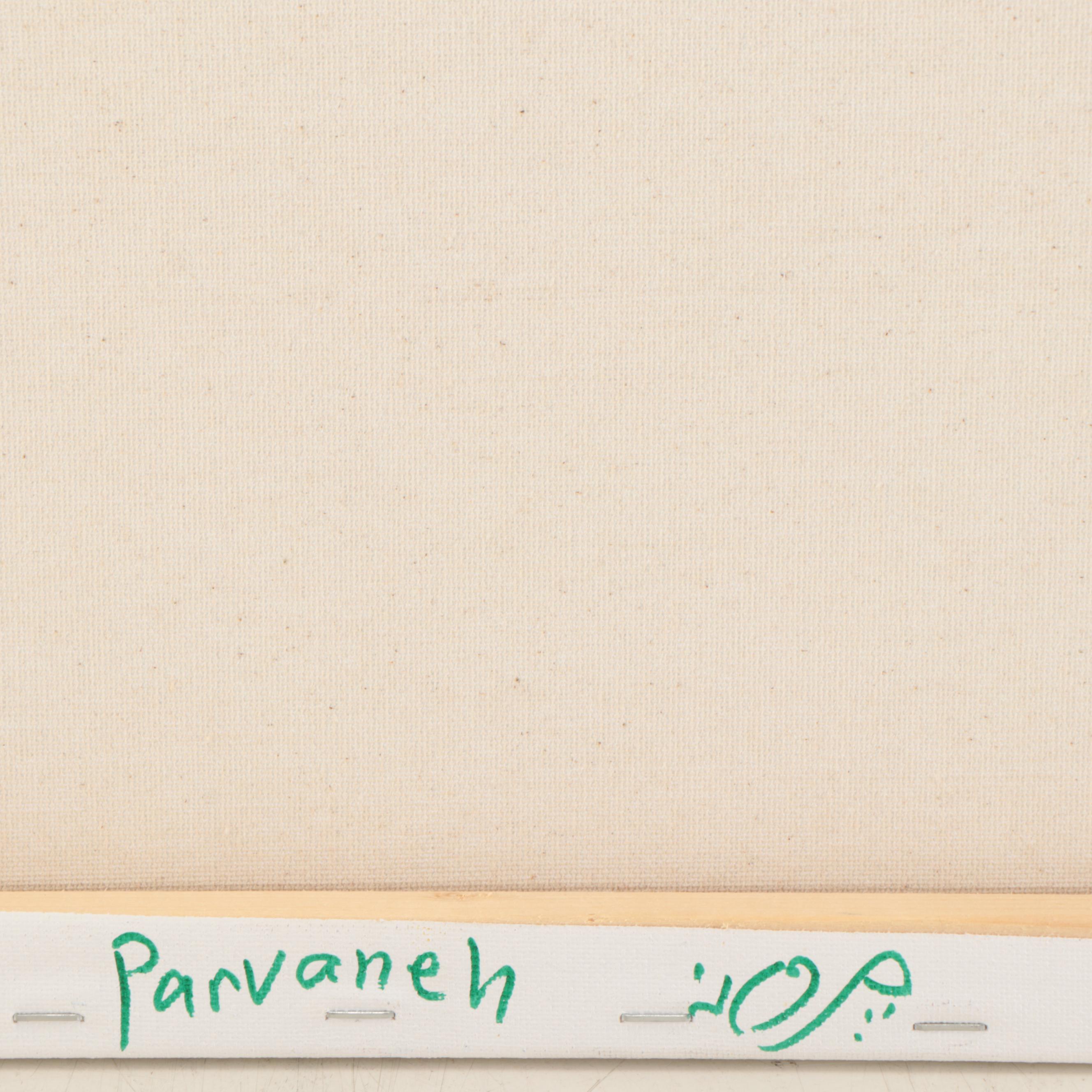 Parvaneh Torkamani Acrylic Painting "Mystical Calculations"