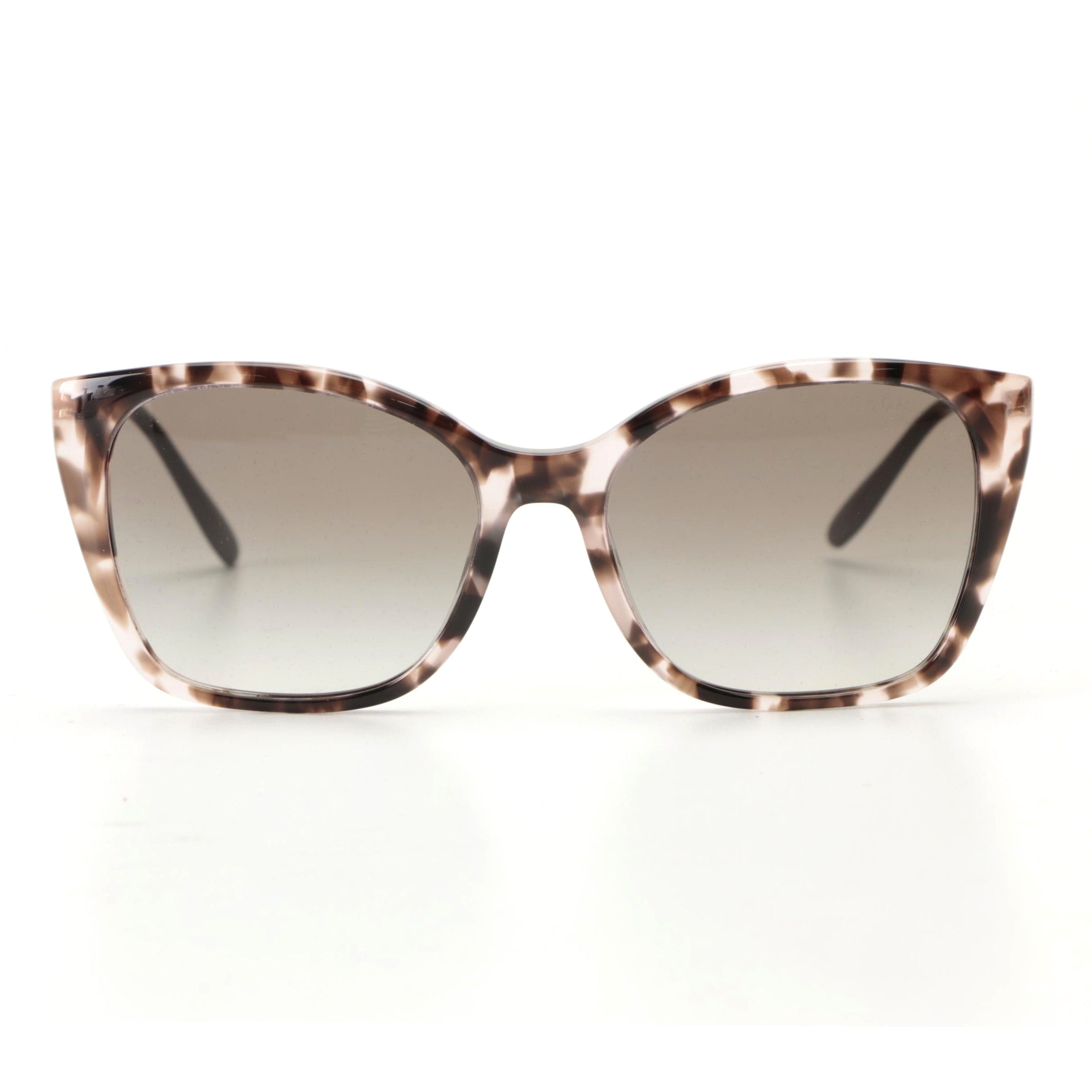 Prada SPR12X Modified Cat Eye Sunglasses with Case and Box