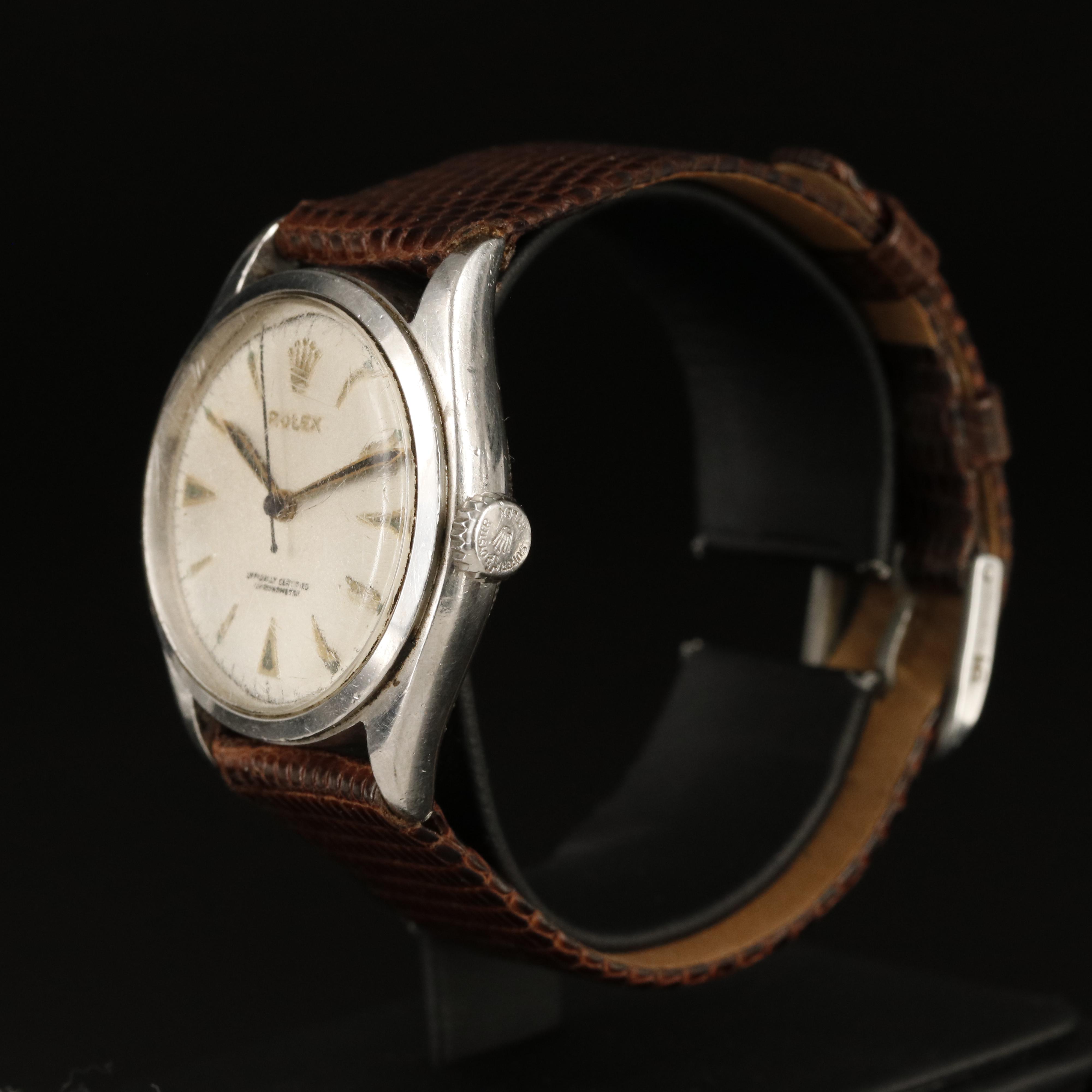 1951 Rolex Oyster Perpetual Bubbleback Watch