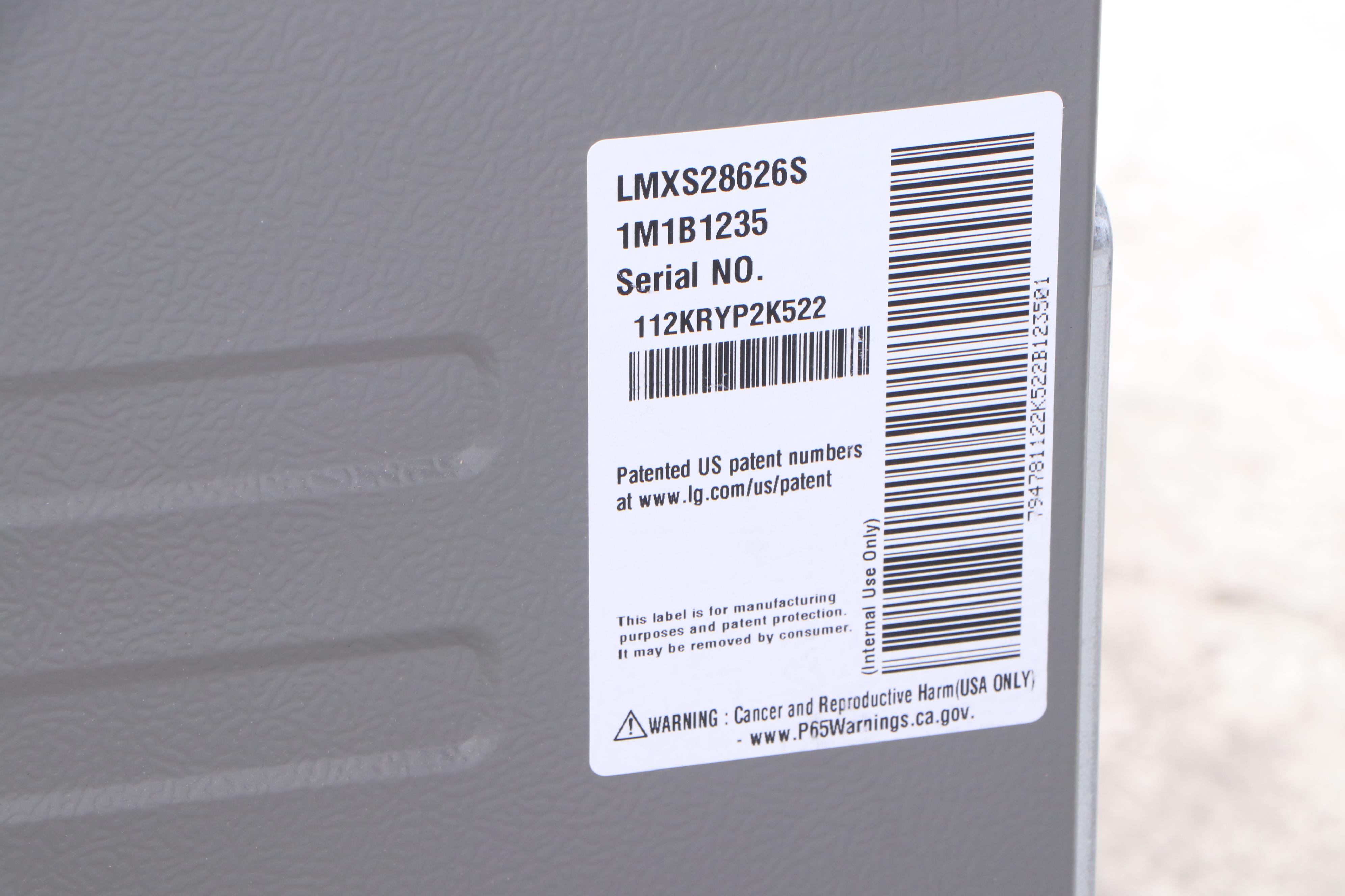 LG 28 Cu. Ft. Stainless Steel Smart ThinQ French Door Refrigerator