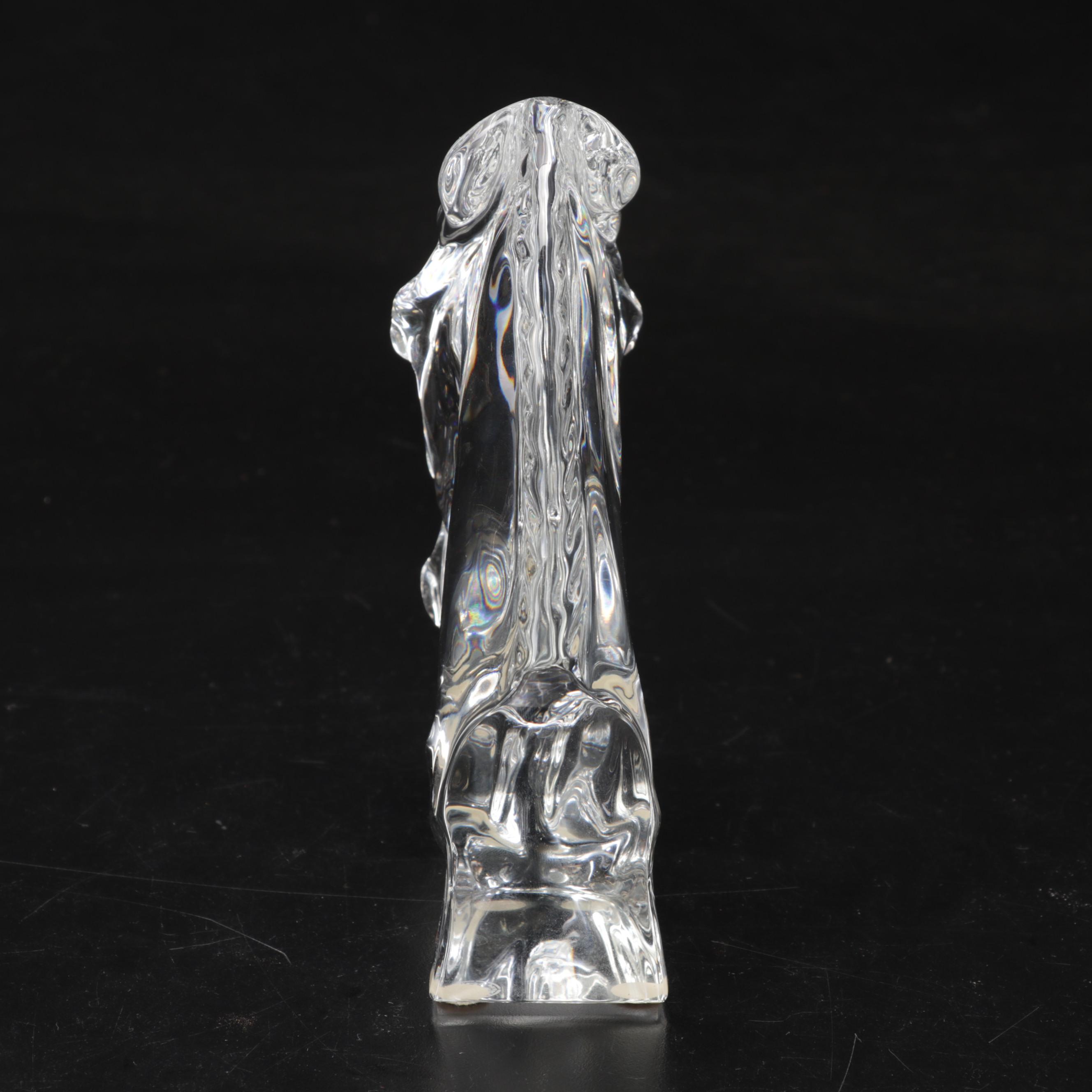 Tauni de Lesseps for Baccarat "Horse's Head" Crystal Figurine