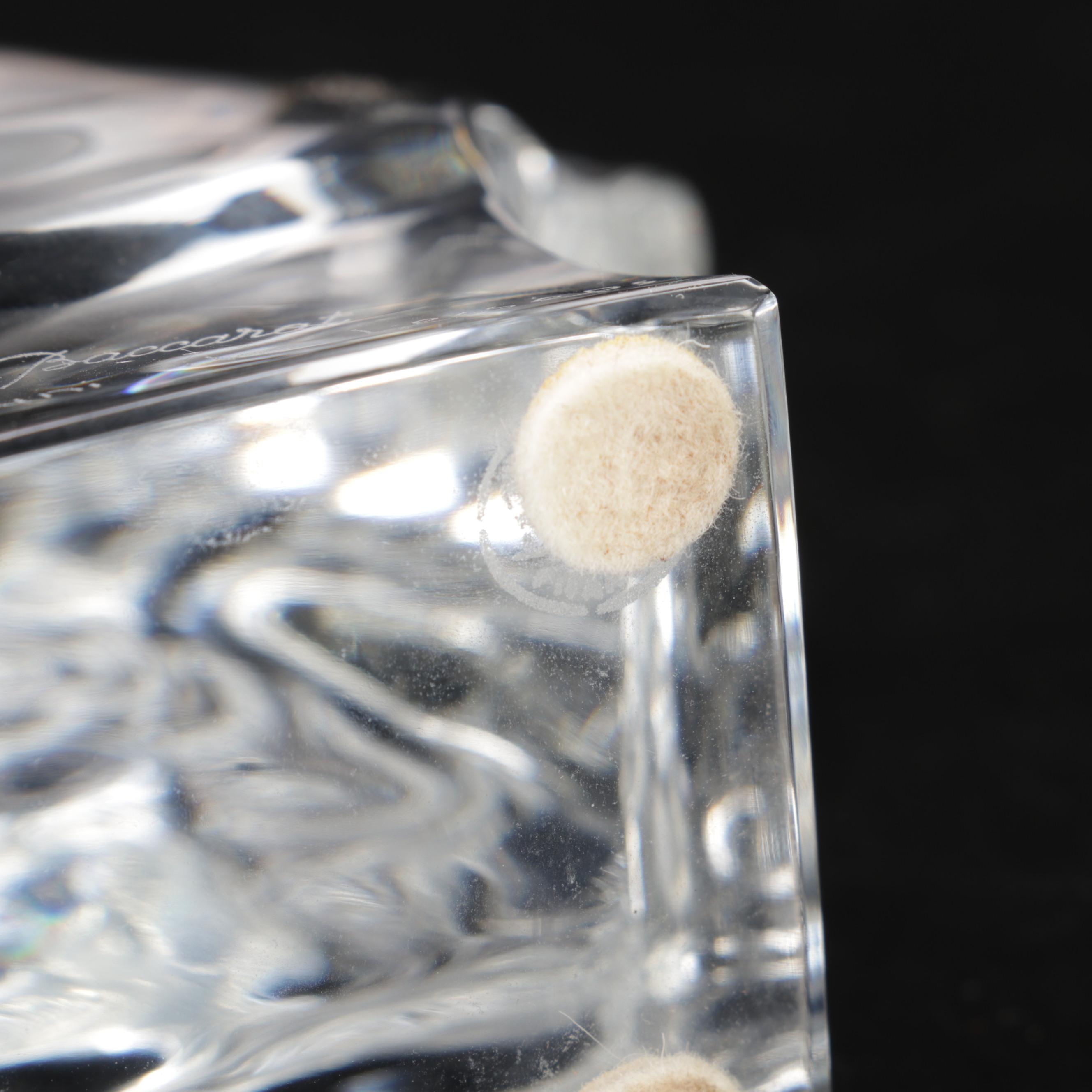 Tauni de Lesseps for Baccarat "Horse's Head" Crystal Figurine