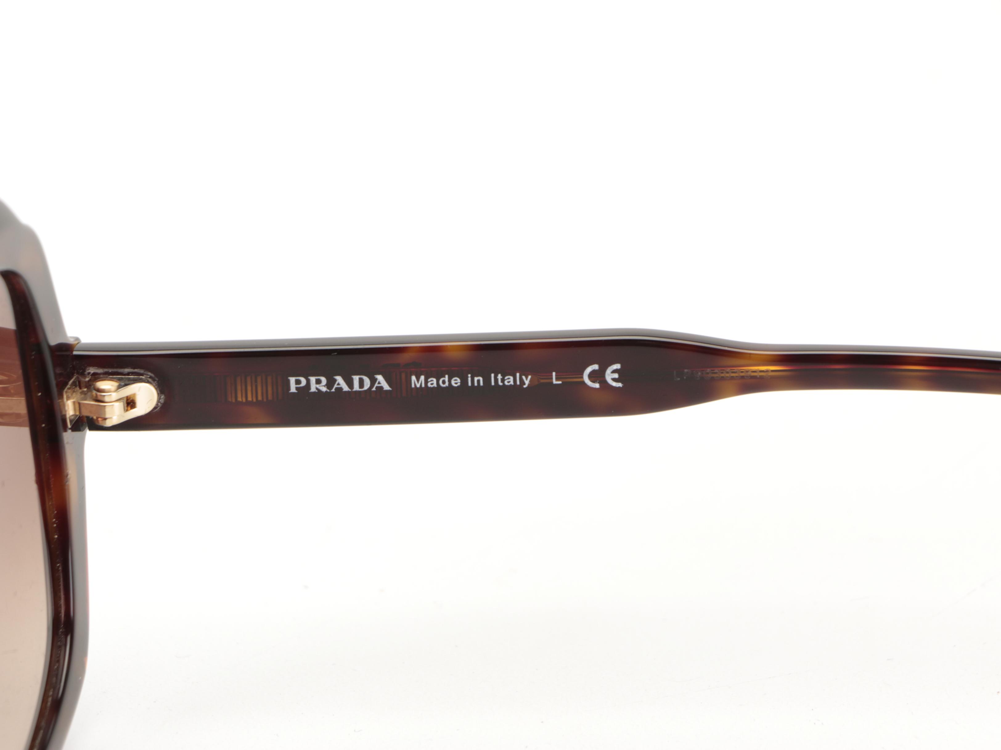 Prada SPR16U Sunglasses with Case and Box