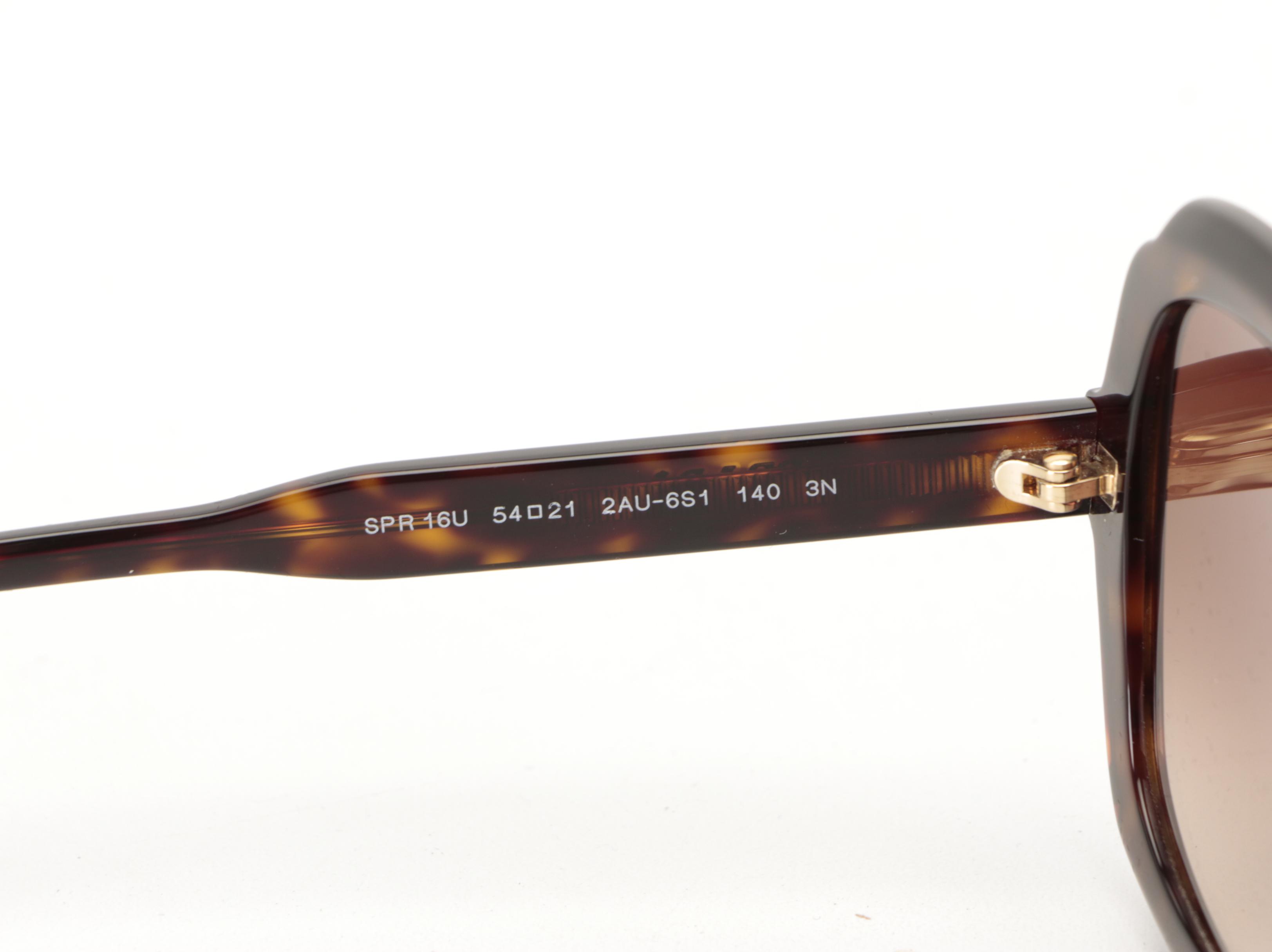 Prada SPR16U Sunglasses with Case and Box