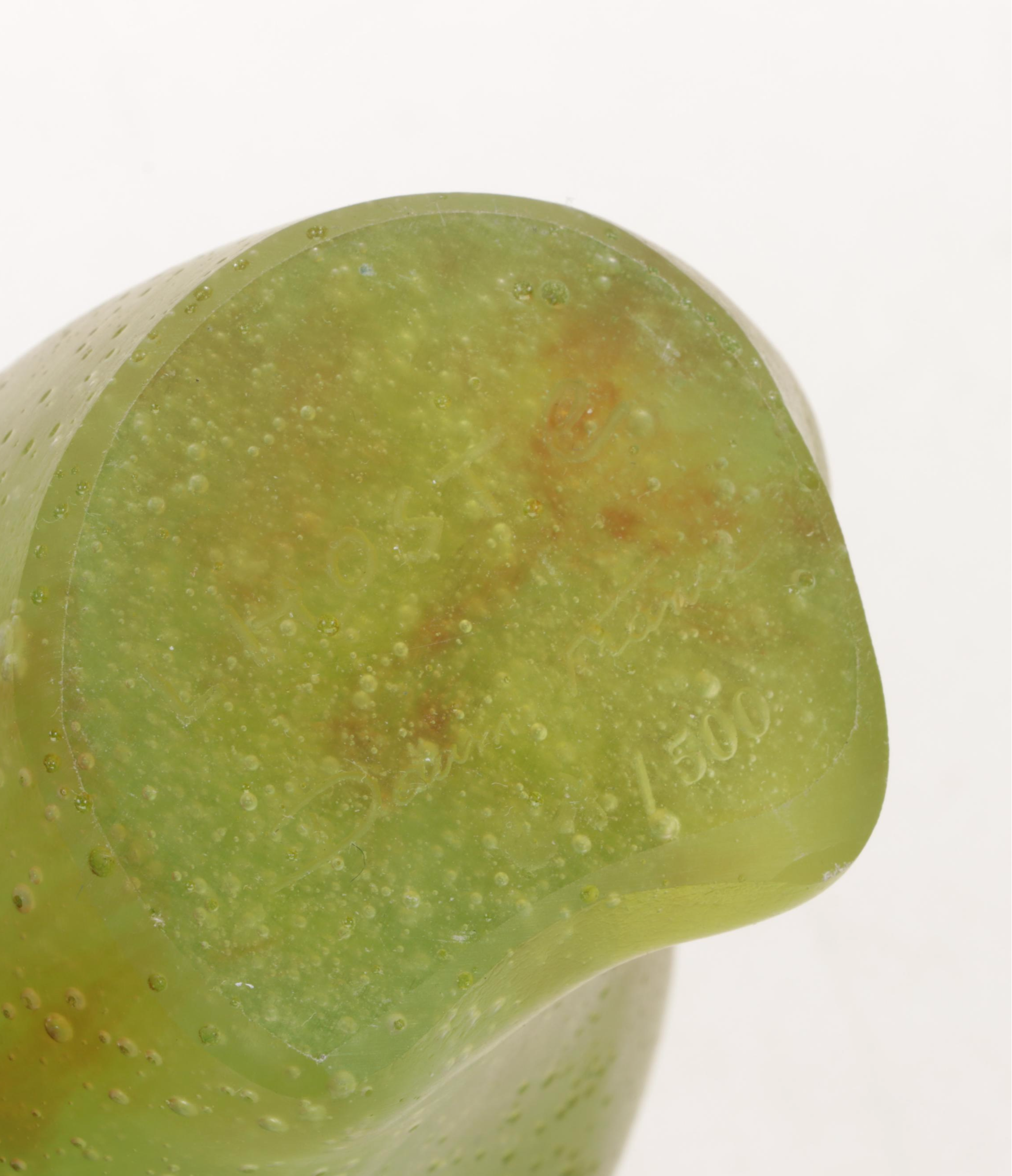 Daum Crystal Cat Figurine by Claude L'hoste