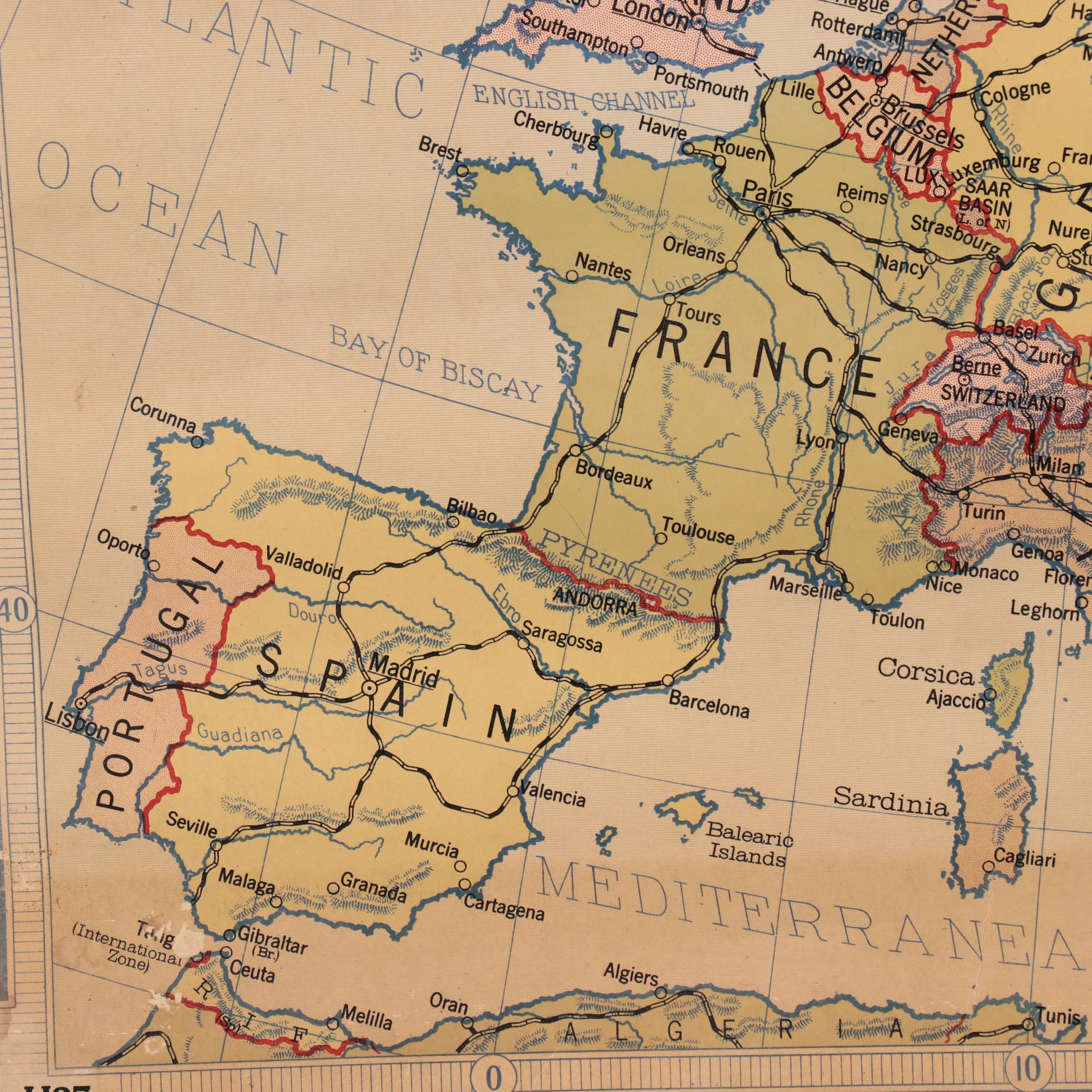 Denoyer-Geppert Co. School Map of Europe, 1928–1929