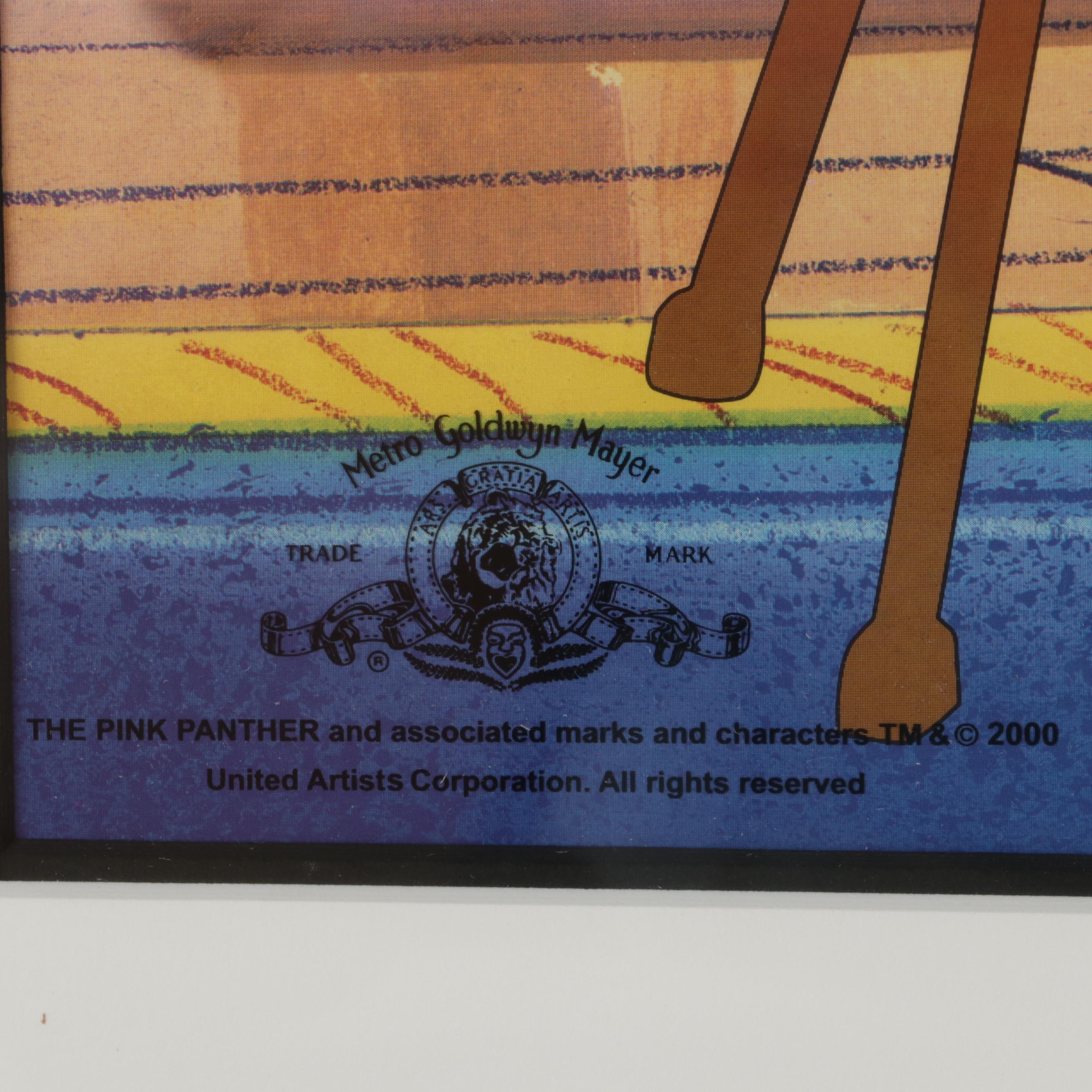 Metro-Goldwyn-Mayer "Pinkasso" Sericel of Pink Panther, 2000