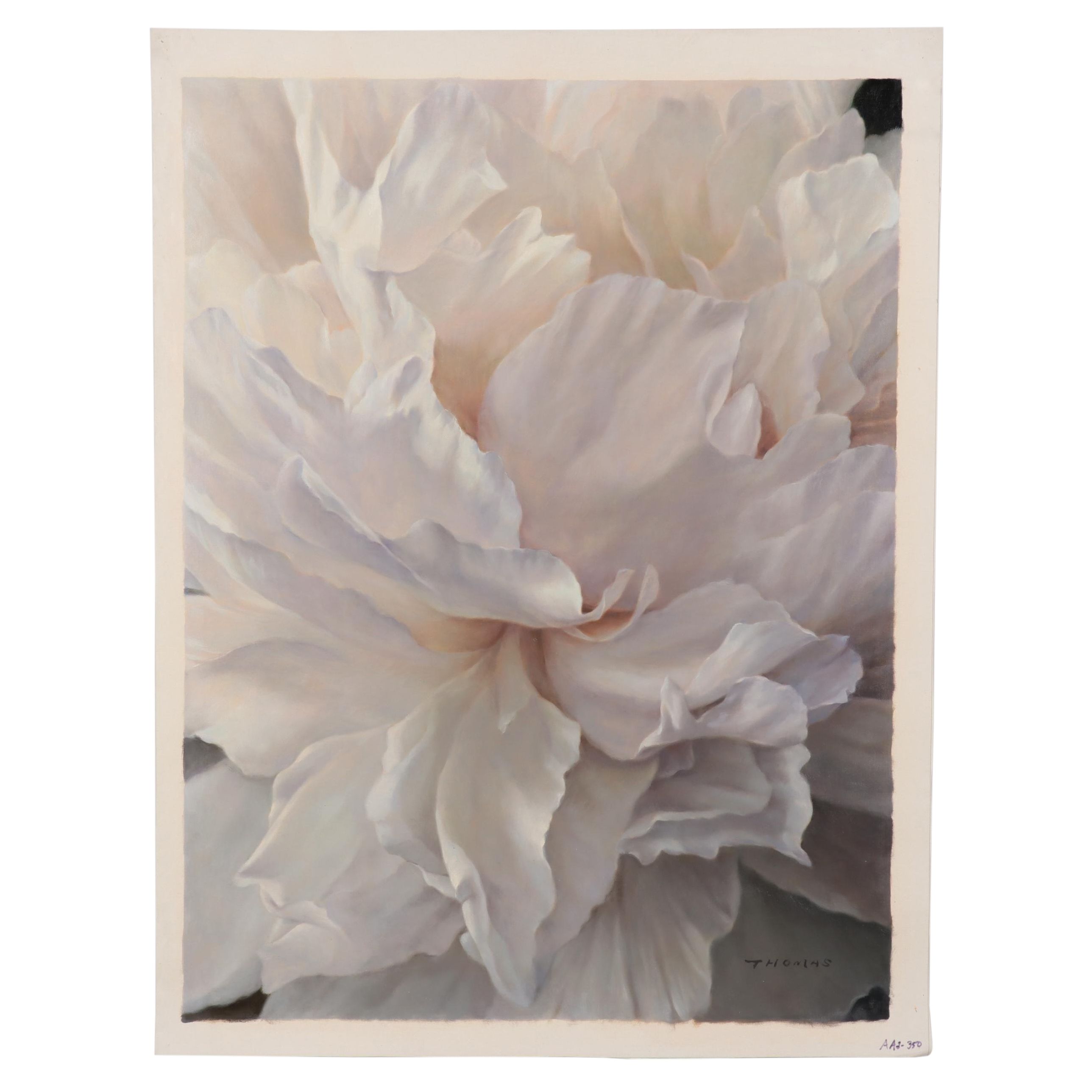 Floral Oil Painting, 21st Century