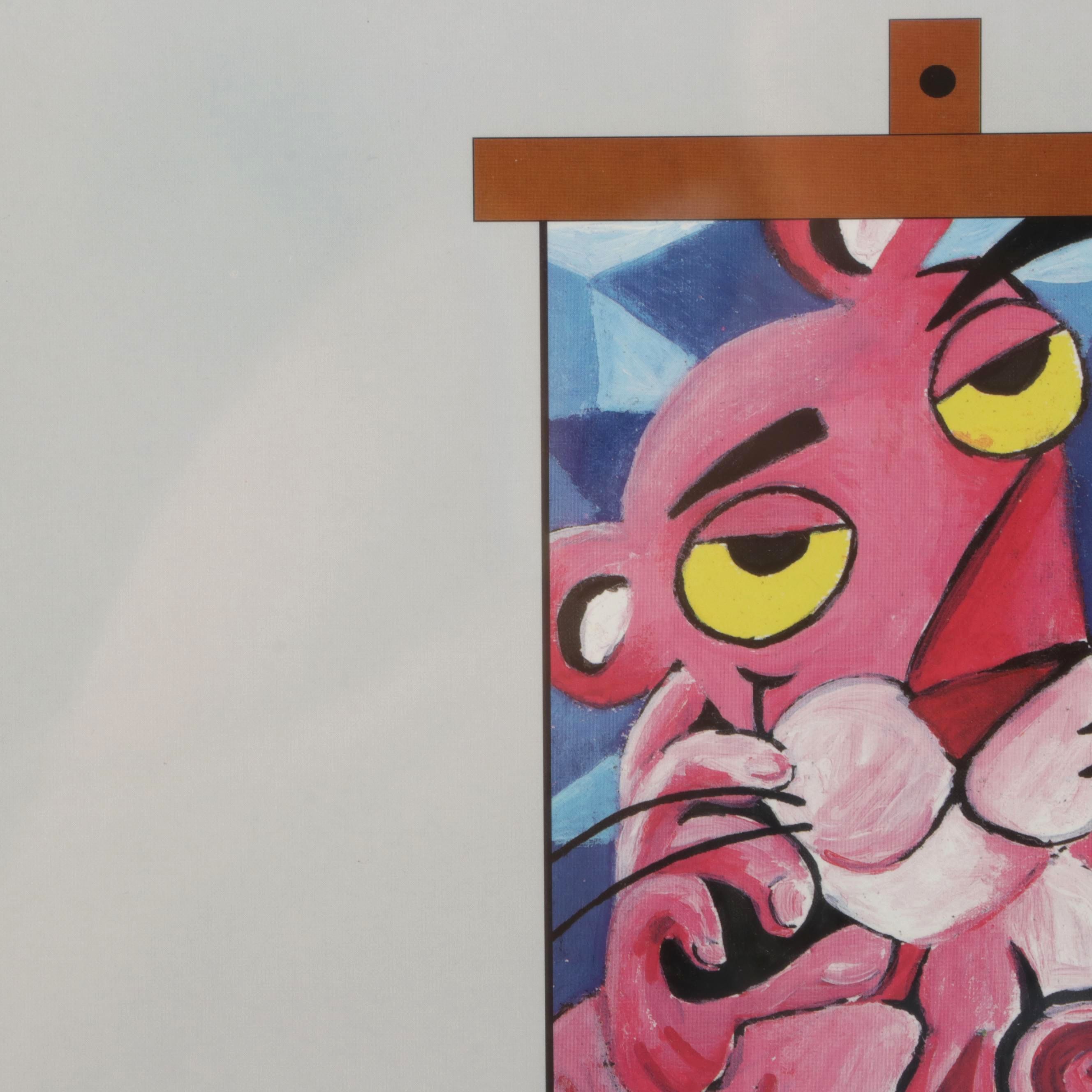 Metro-Goldwyn-Mayer "Pinkasso" Sericel of Pink Panther, 2000