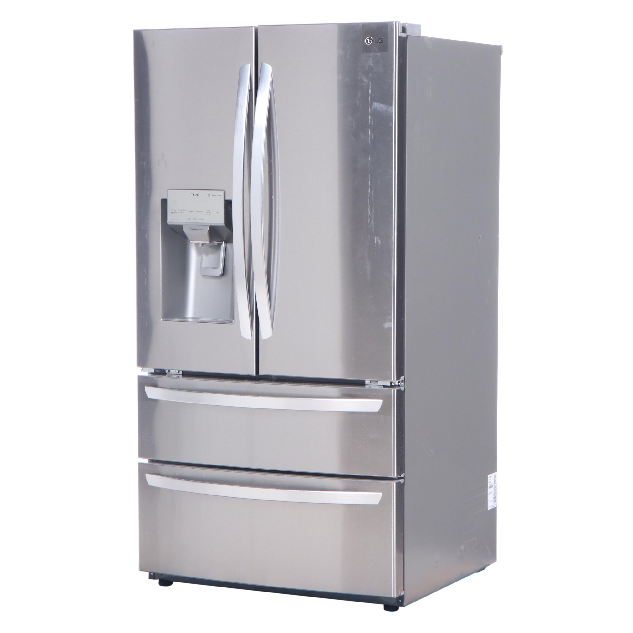 LG 28 Cu. Ft. Stainless Steel Smart ThinQ French Door Refrigerator