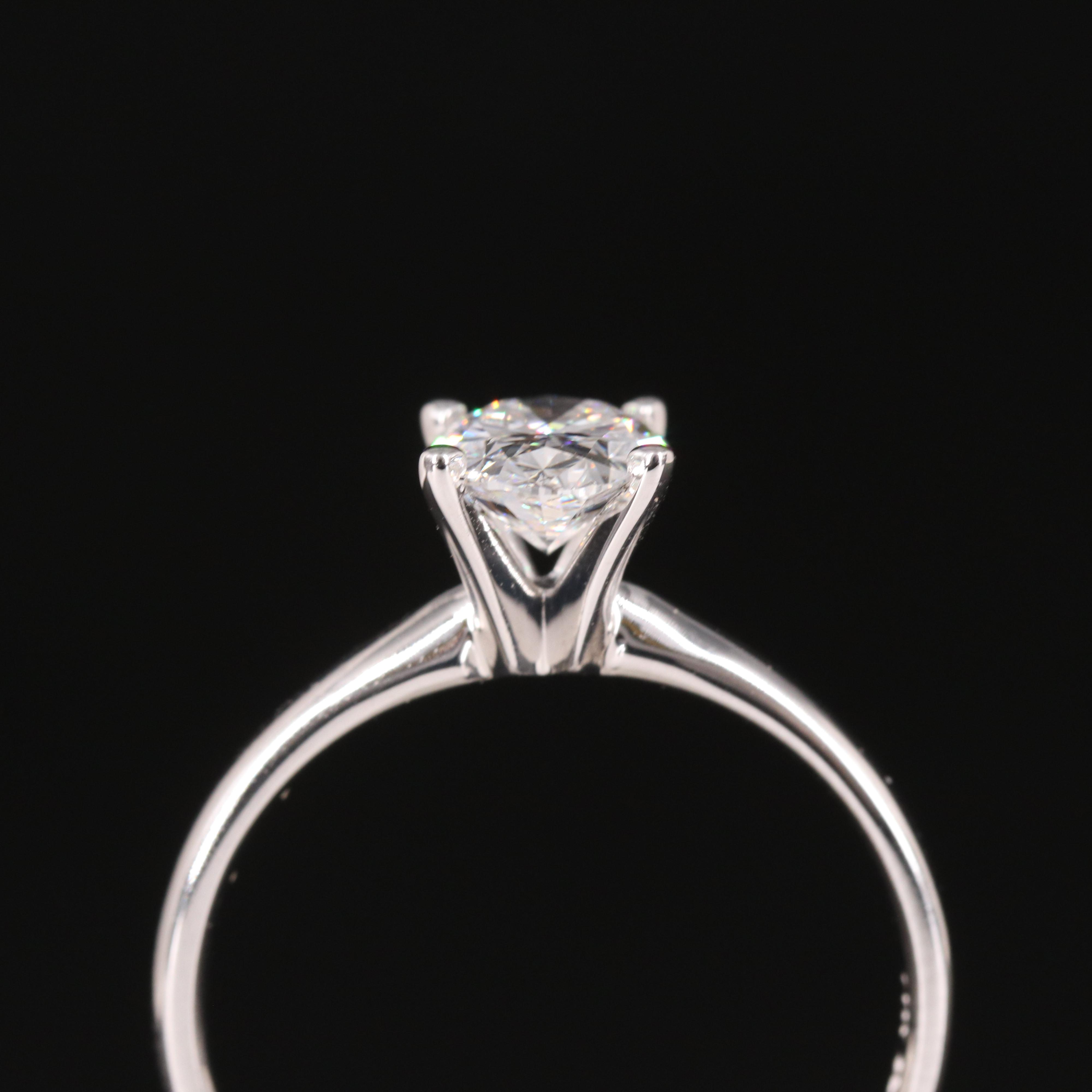14K 1.01 CT Lab Grown Diamond Solitaire Ring