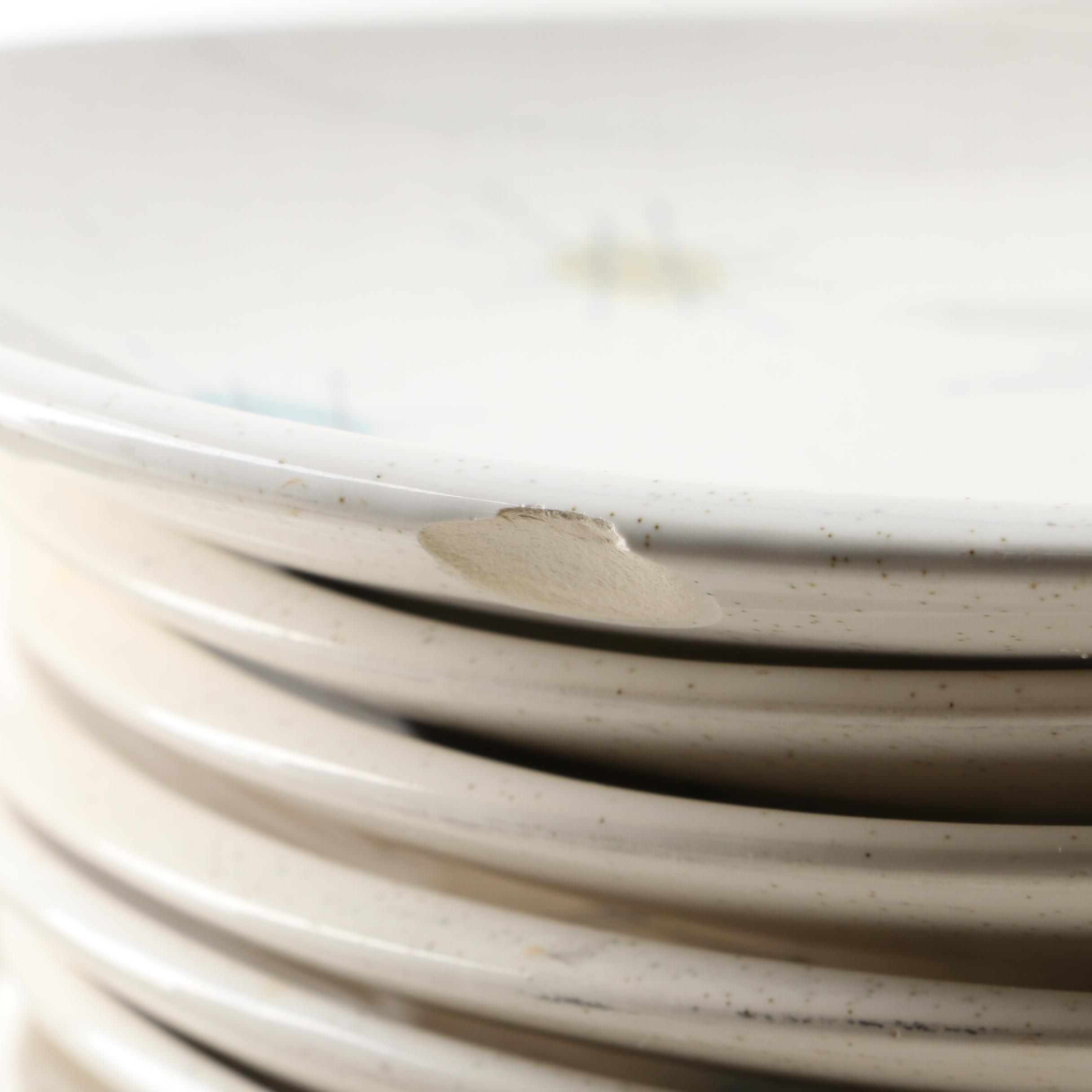 Franciscan "Starburst" Earthenware Dinnerware, Mid-20th Century