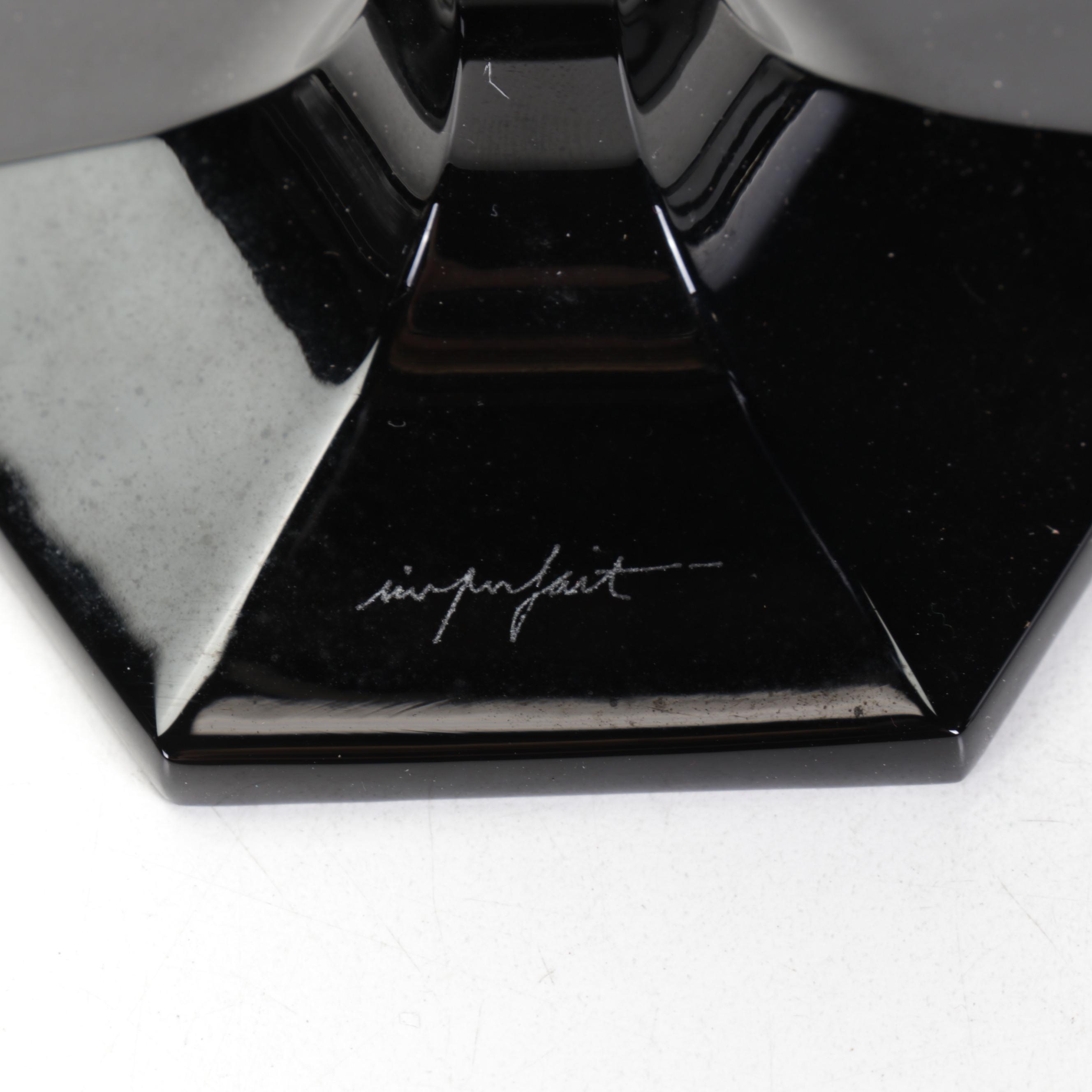 Baccarat Crystal "Un Parfait" Sculpture Designed by Philippe Starck, 2005