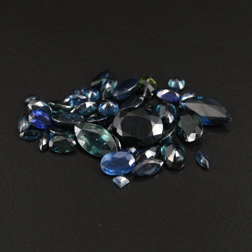 Loose 16.80 Mixed Sapphires