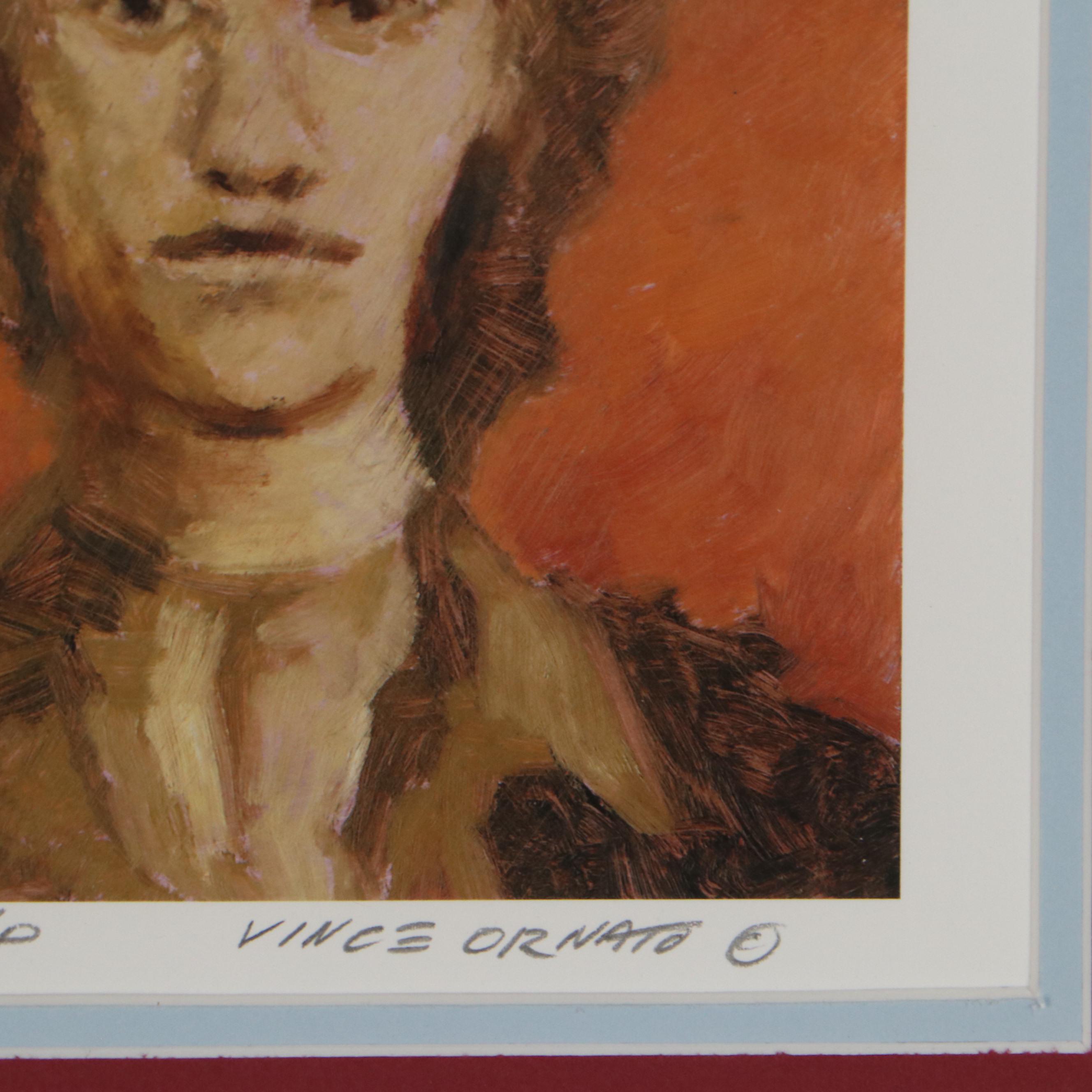 Vince Ornato Giclée "They Were Not Anonymous," 21st Century