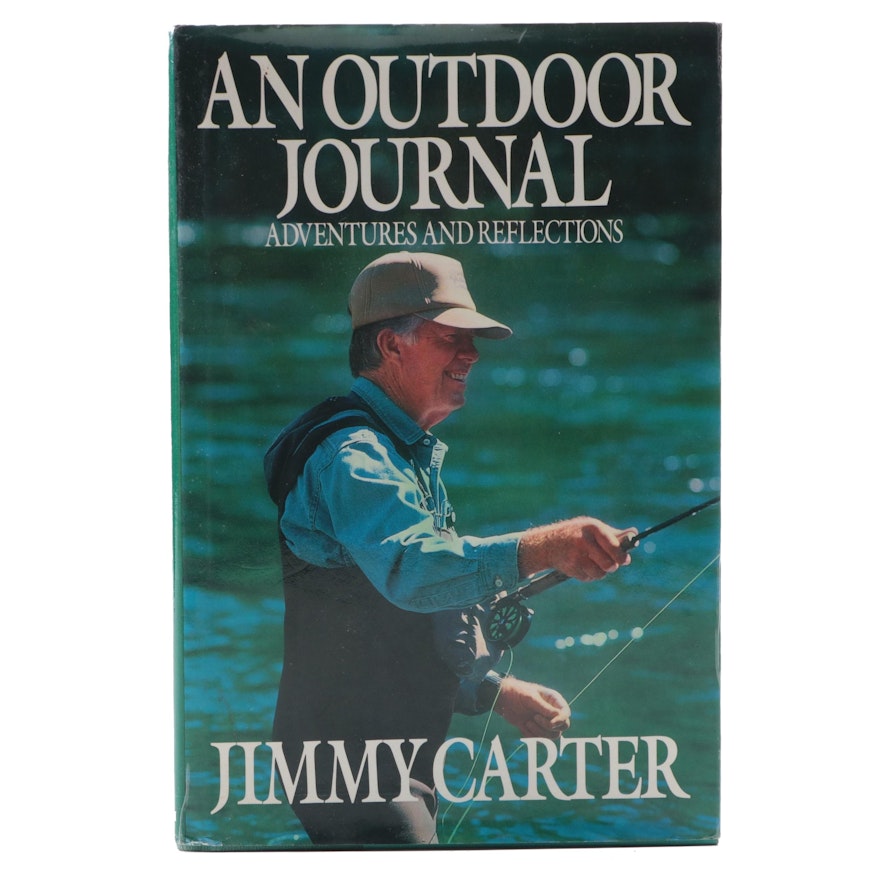 Signed First Edition "An Outdoor Journal" by Jimmy Carter, 1988