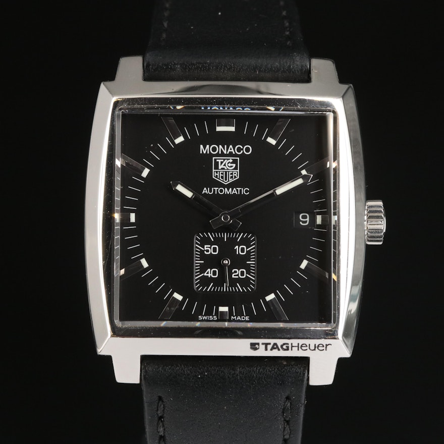 Tag Heuer Monaco Stainless Steel Automatic Wristwatch