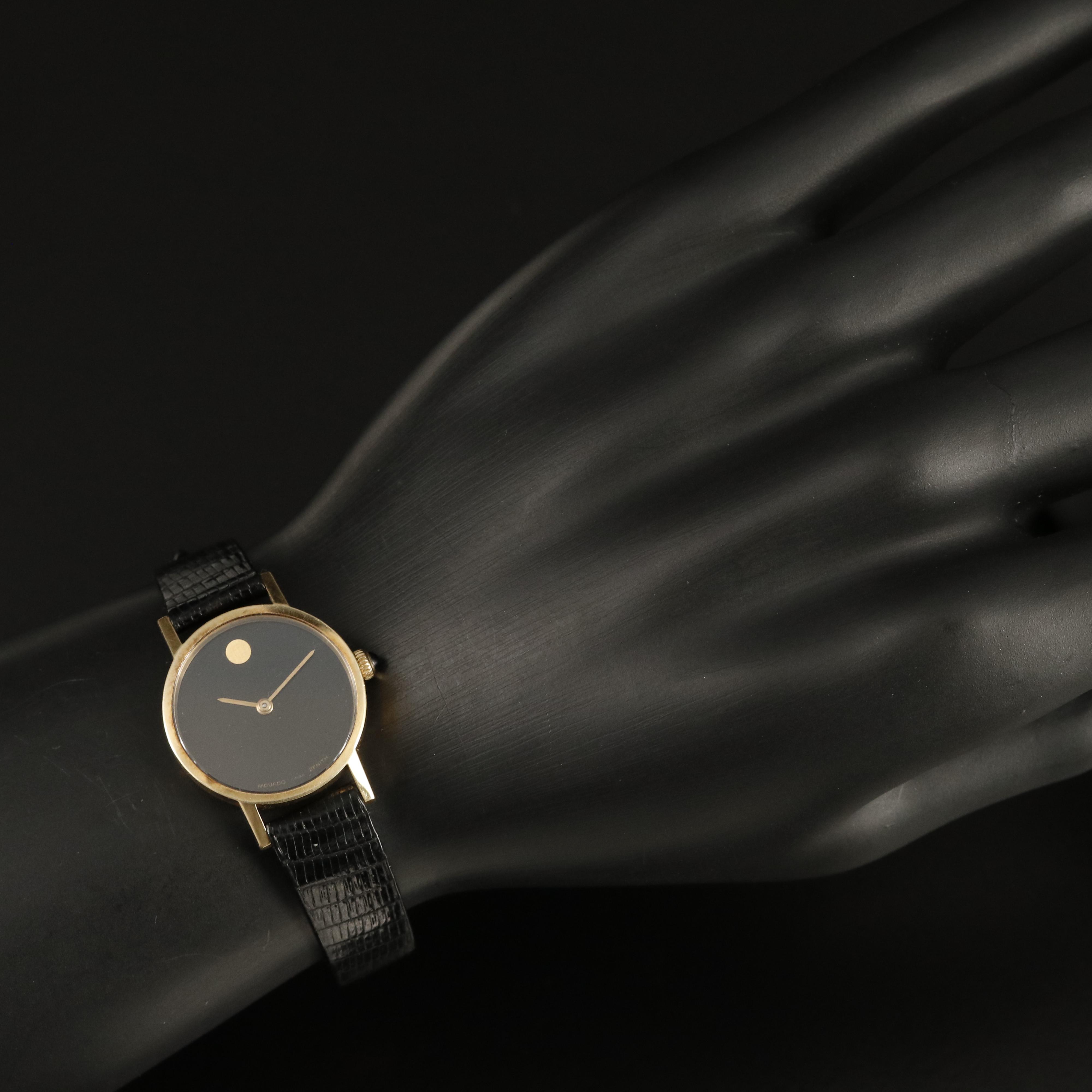 14K Movado Museum by Zenith Watch
