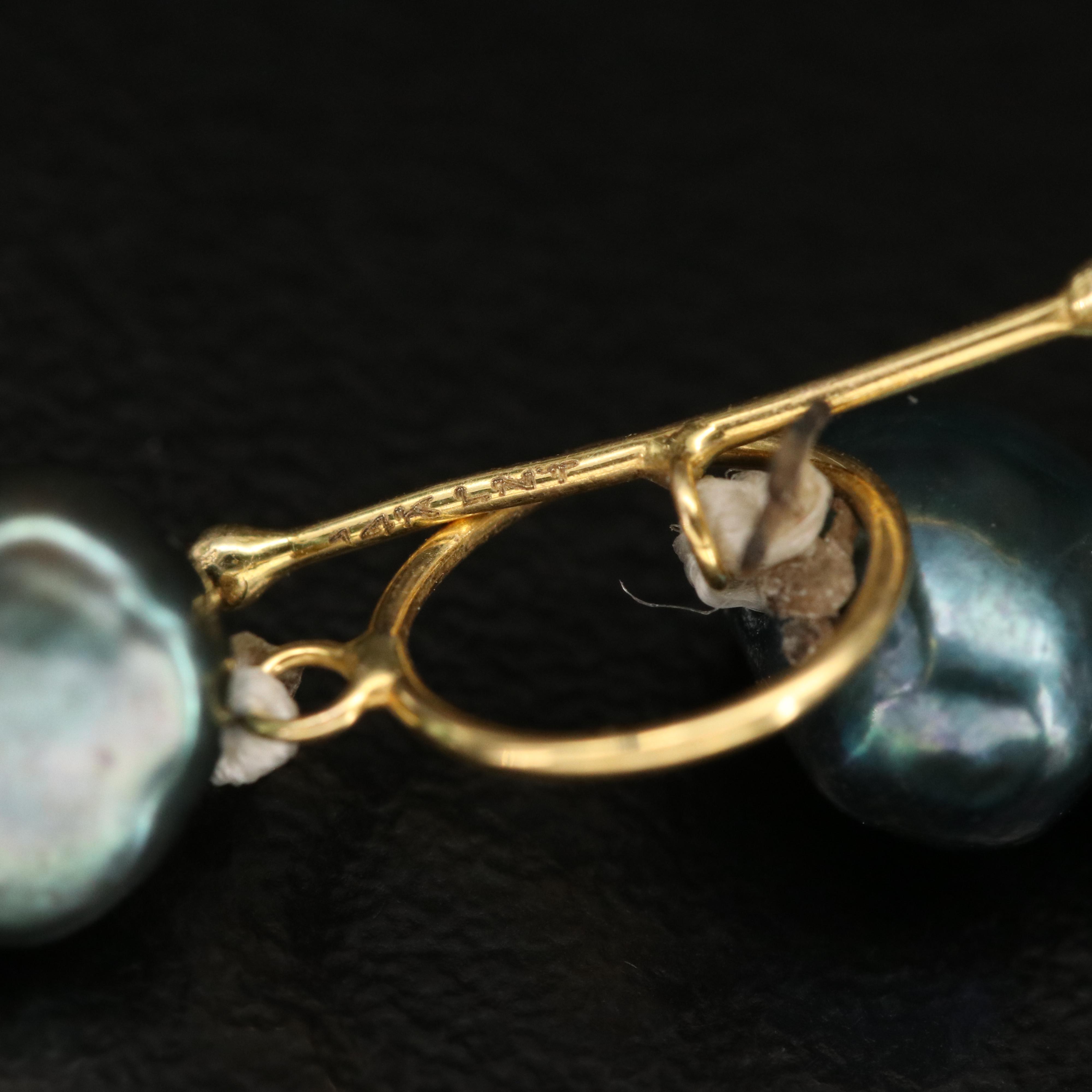 Baroque Pearl Multi-Strand Necklace with 14K Clasp