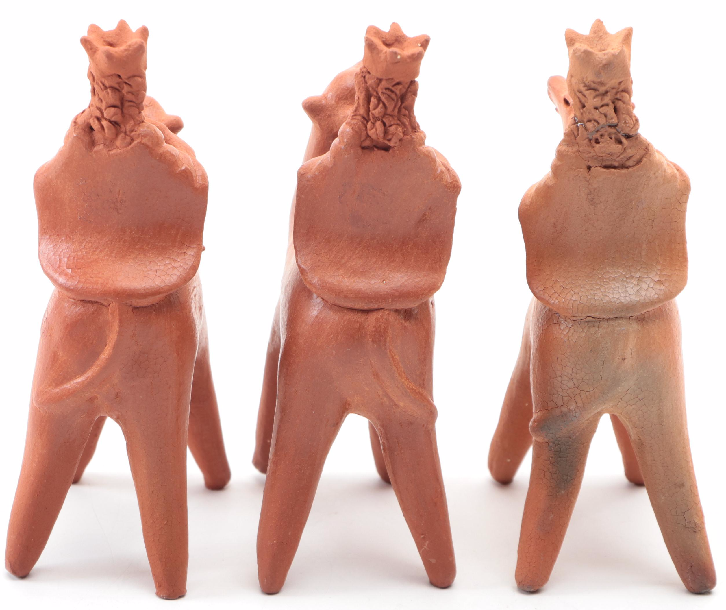 Terracotta Nativity Set