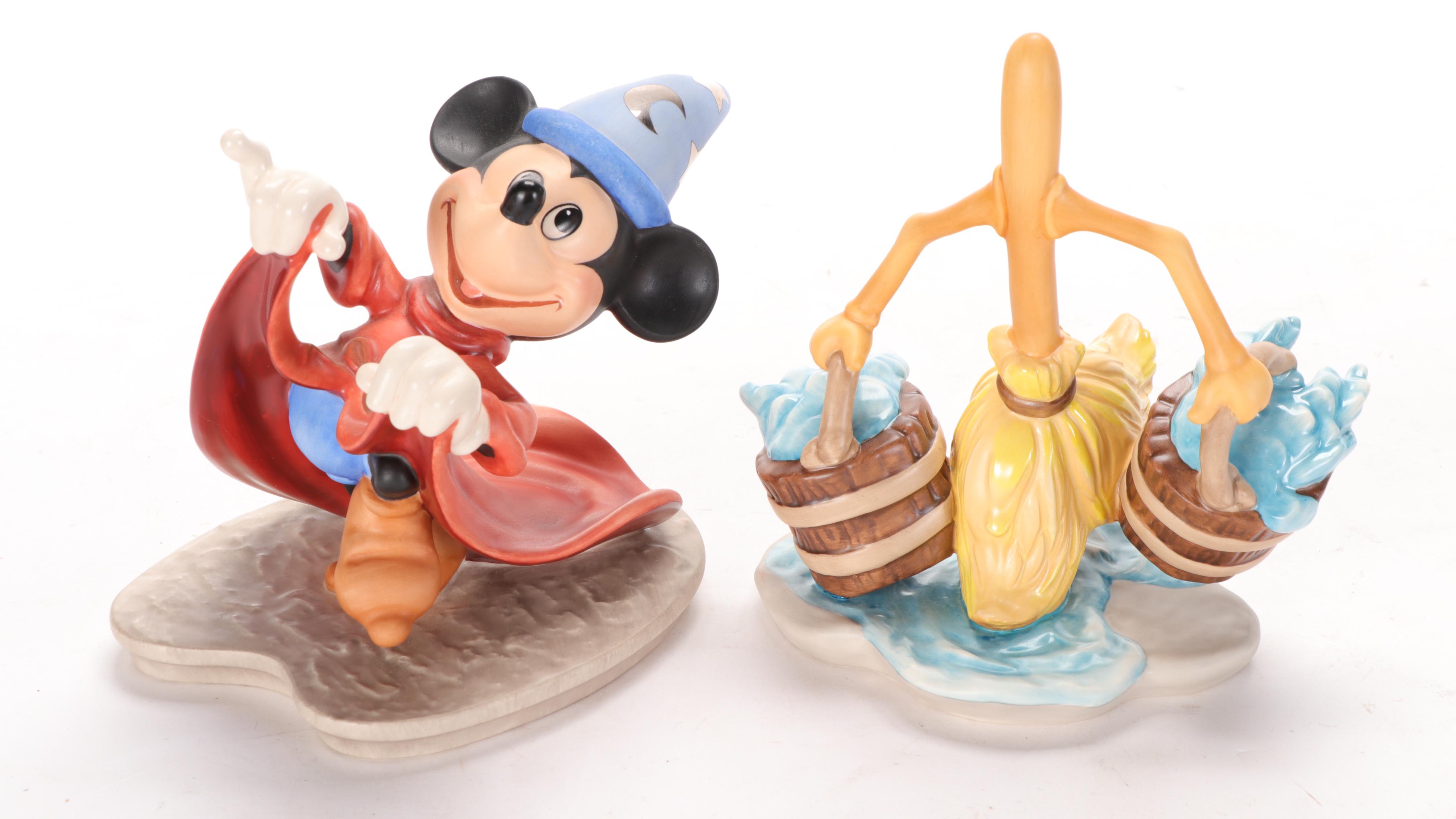 Walt Disney Classics "Peter Pan" and Other Porcelain Figurines