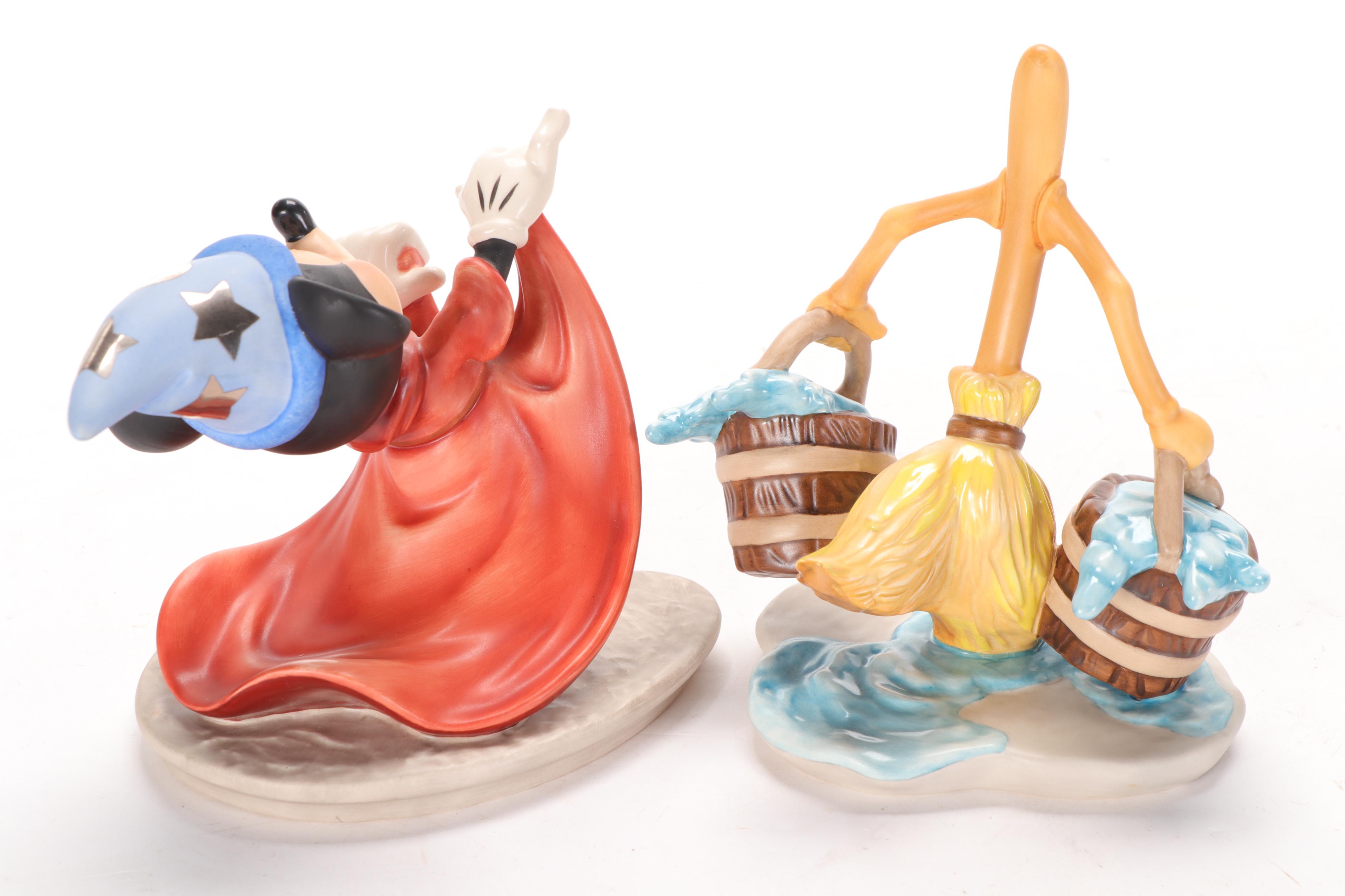 Walt Disney Classics "Peter Pan" and Other Porcelain Figurines