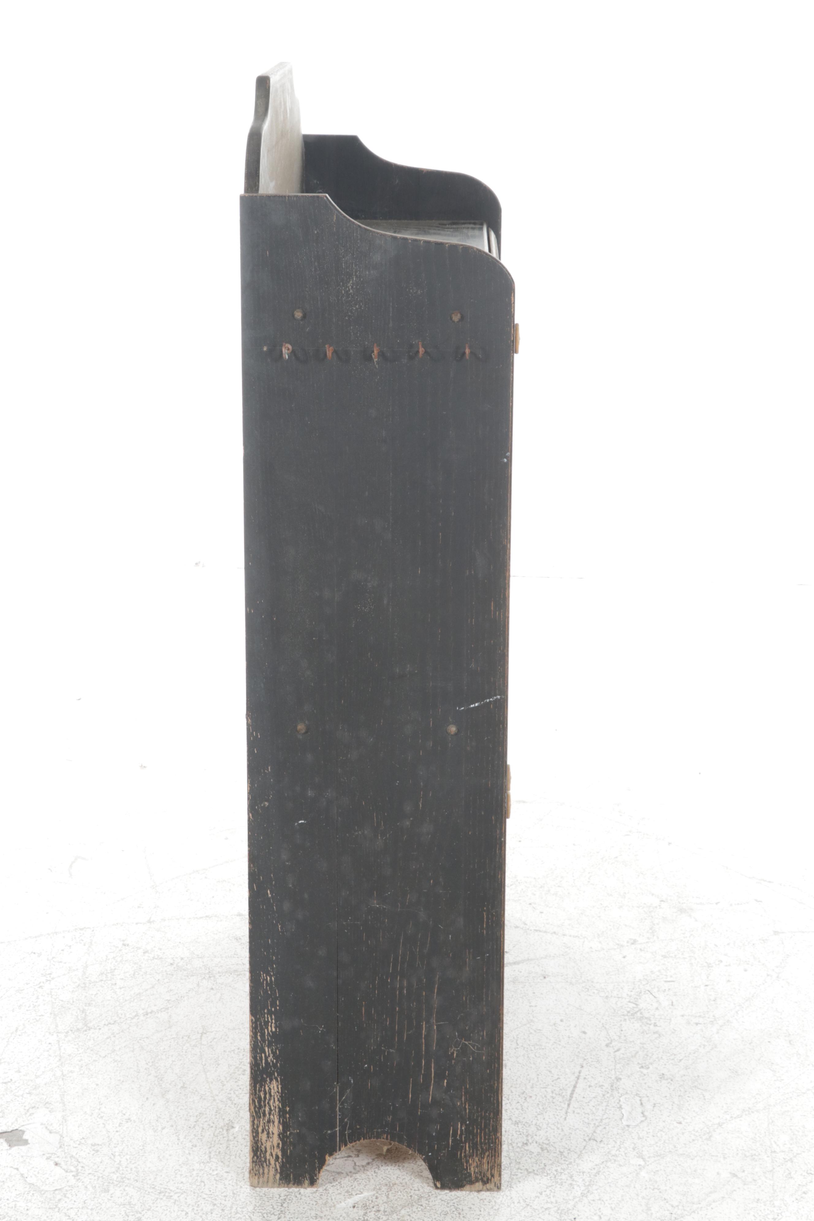 Cochrane Wooden Cabinet with Two Drawers and Side Hooks