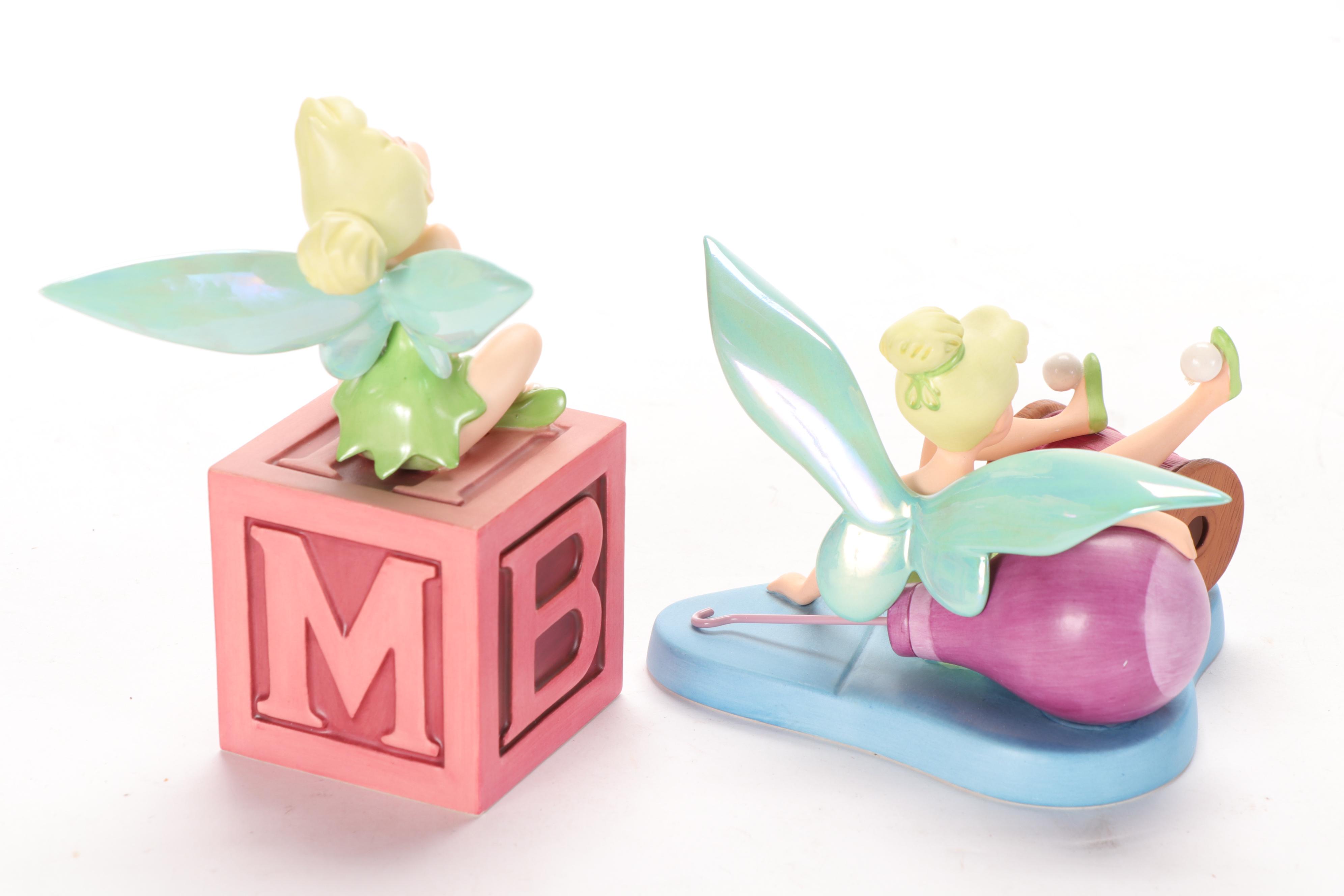 Walt Disney Classics "Peter Pan" and Other Porcelain Figurines