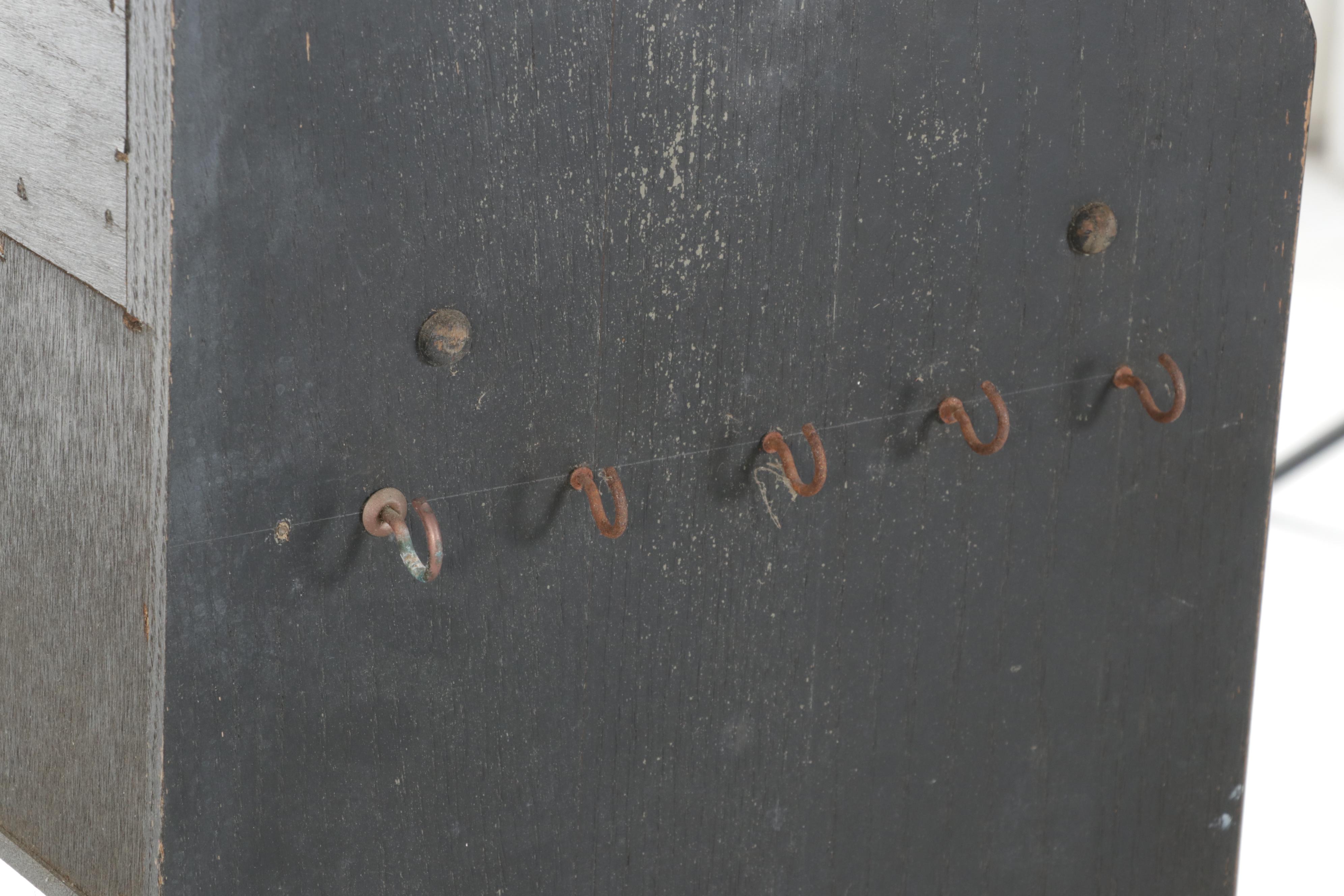 Cochrane Wooden Cabinet with Two Drawers and Side Hooks