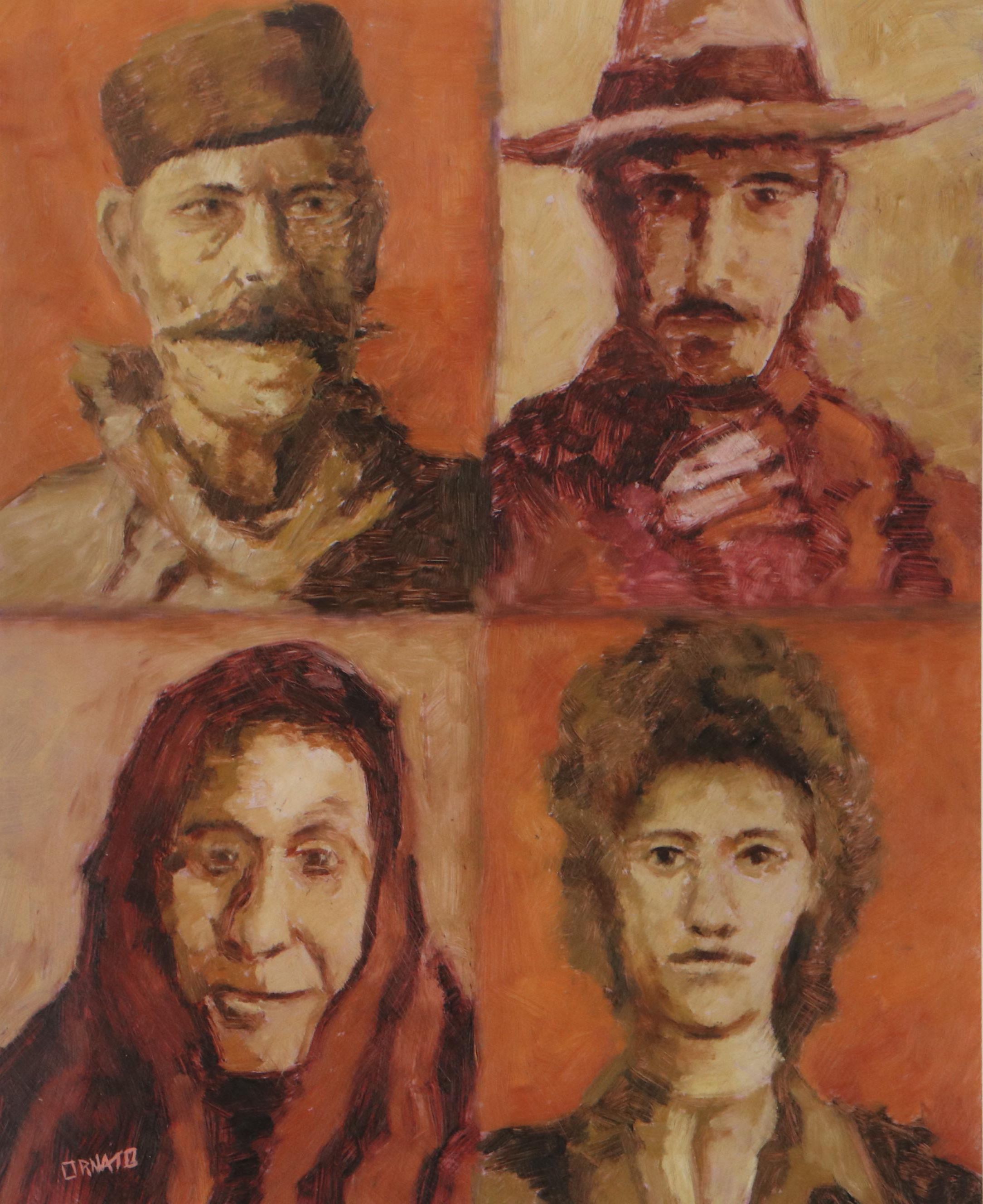 Vince Ornato Giclée "They Were Not Anonymous," 21st Century