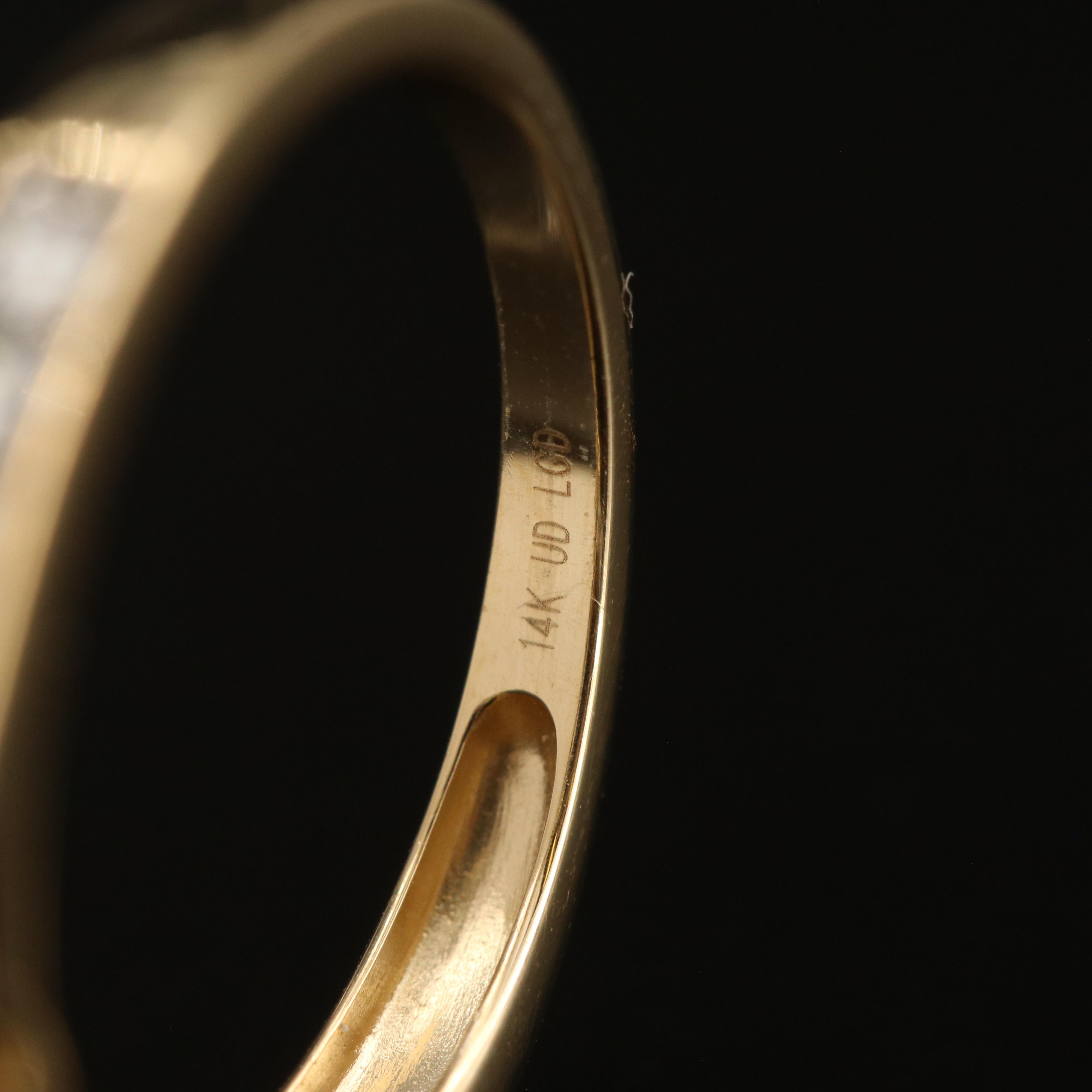 14K 1.59 CTW Lab Grown Diamond Ring