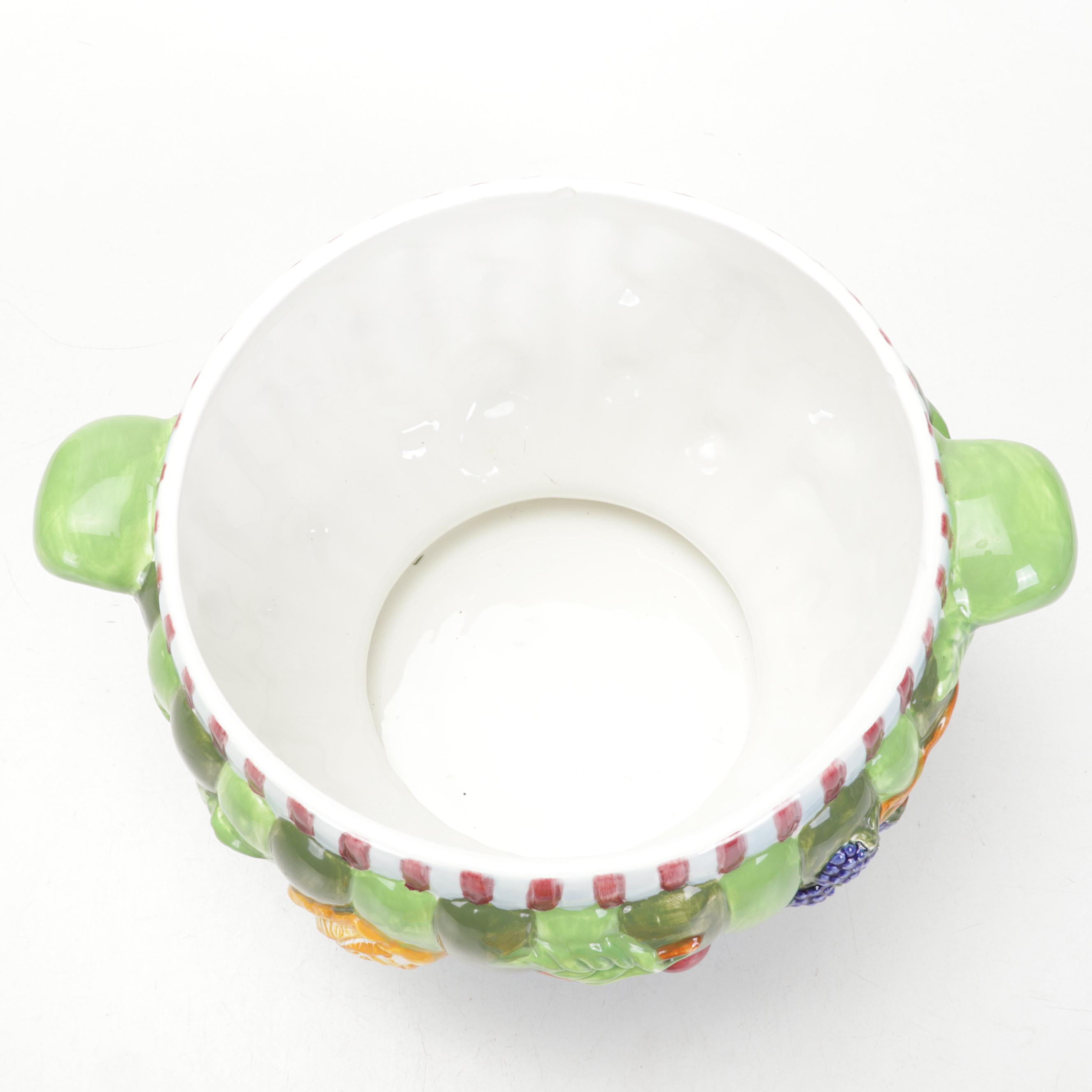 Tracy Porter for Zrike Home Collection Earthenware Tureen