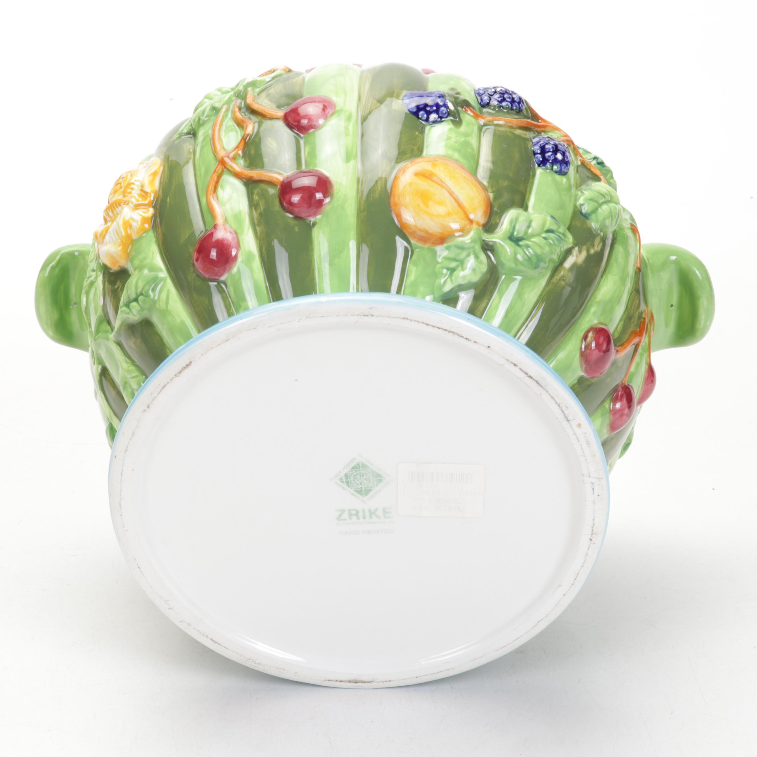 Tracy Porter for Zrike Home Collection Earthenware Tureen