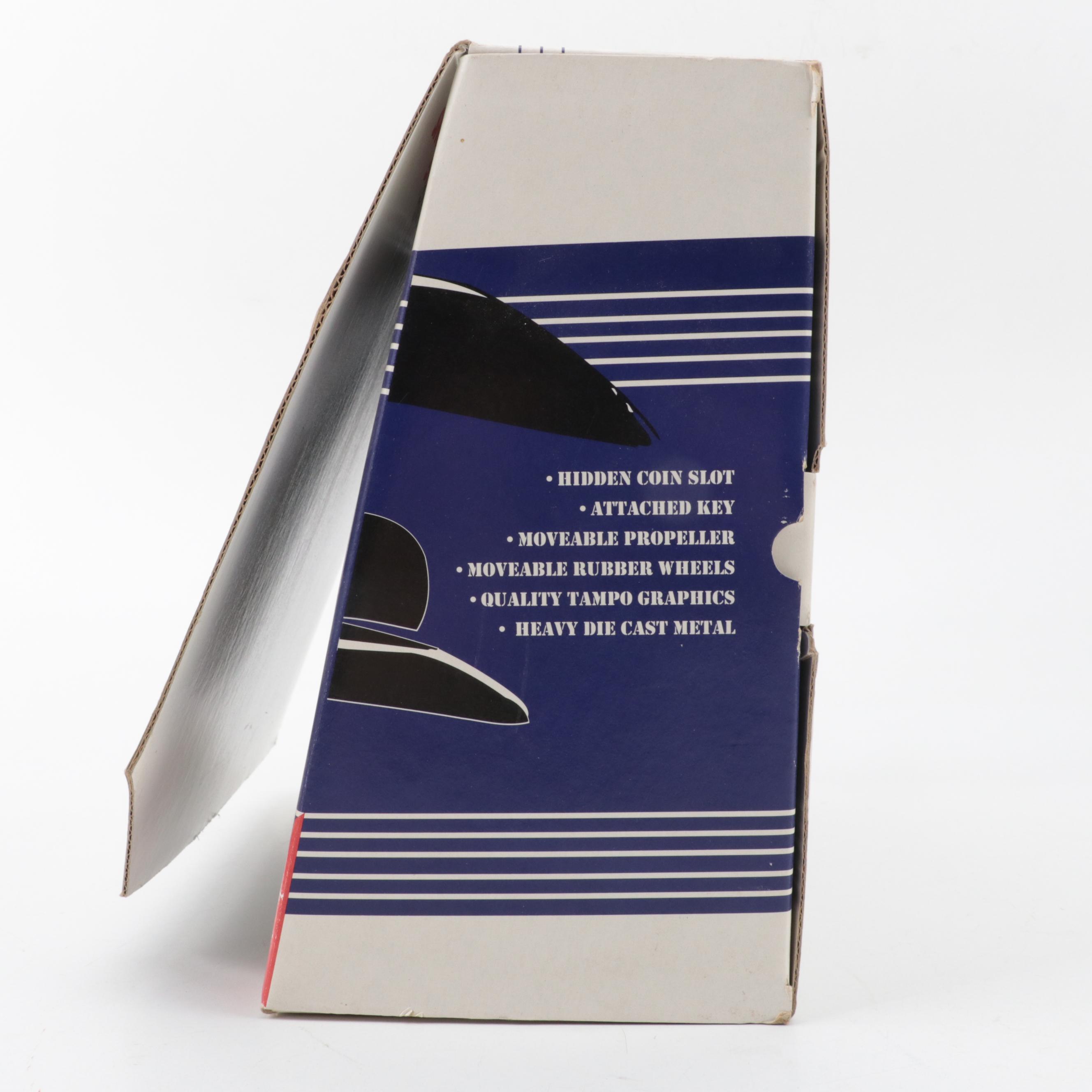 Racing Champions Limited Edition Jeff Gordon Diecast Airplane Bank and More