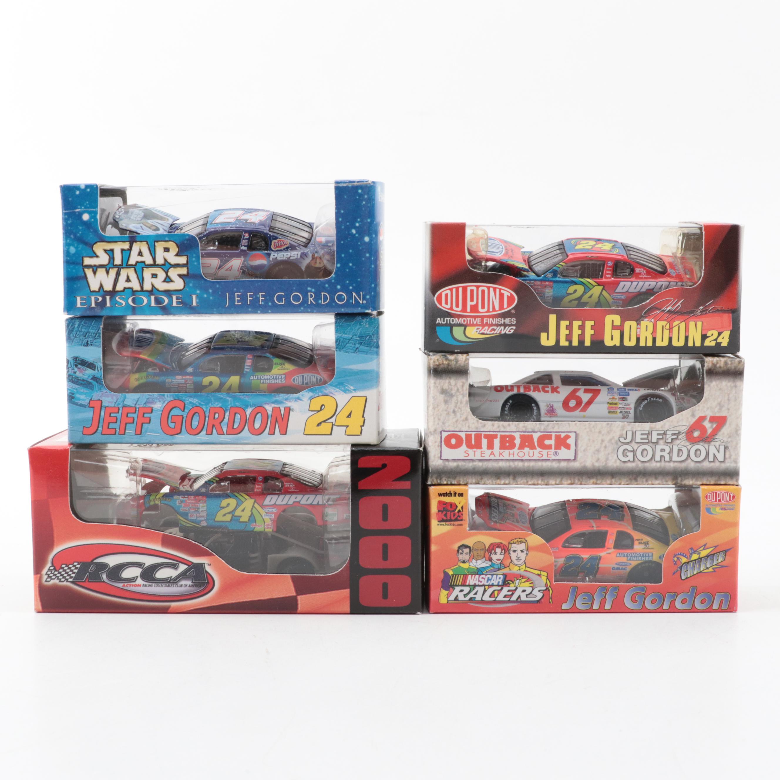 Racing Champions Limited Edition Jeff Gordon Diecast Airplane Bank and More