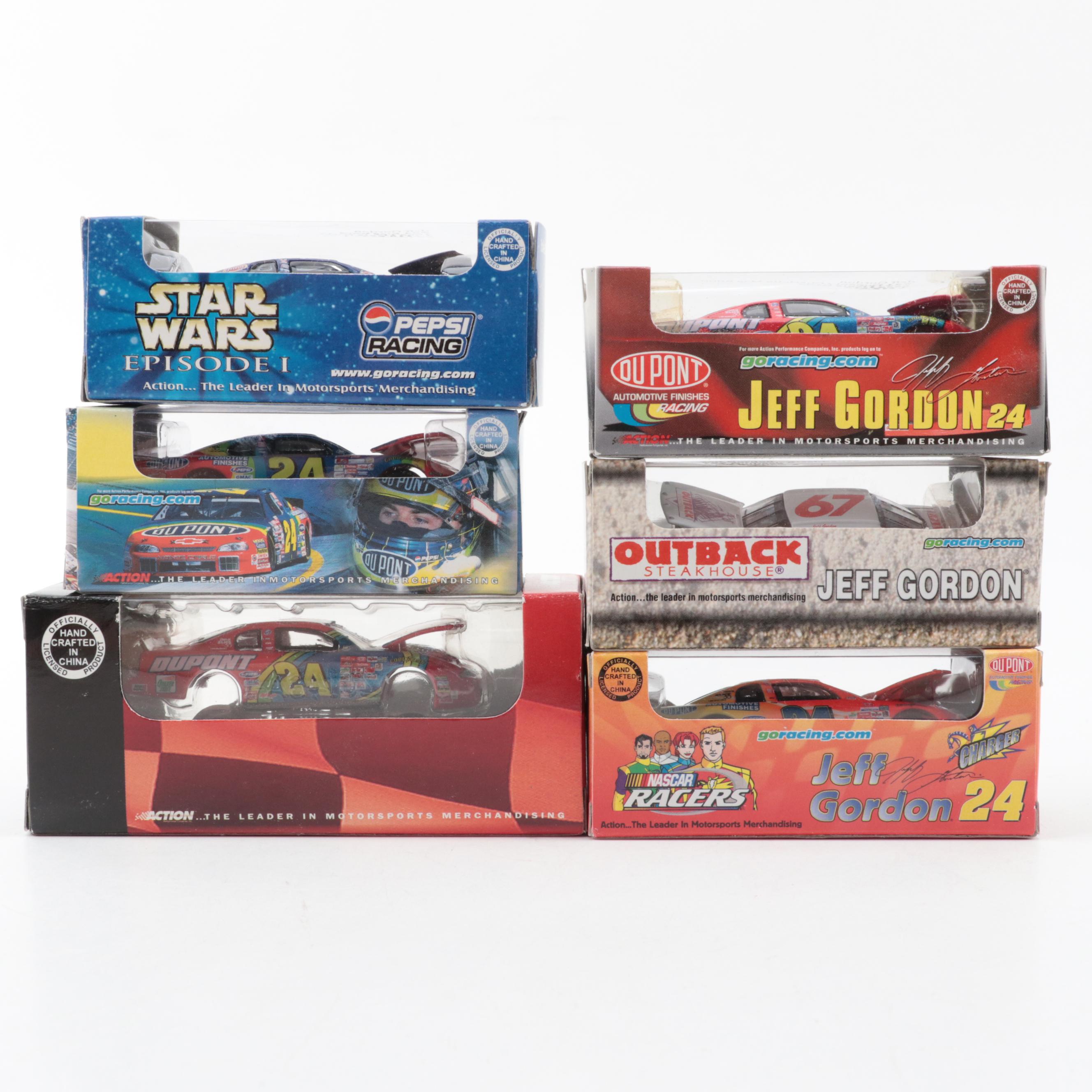 Racing Champions Limited Edition Jeff Gordon Diecast Airplane Bank and More