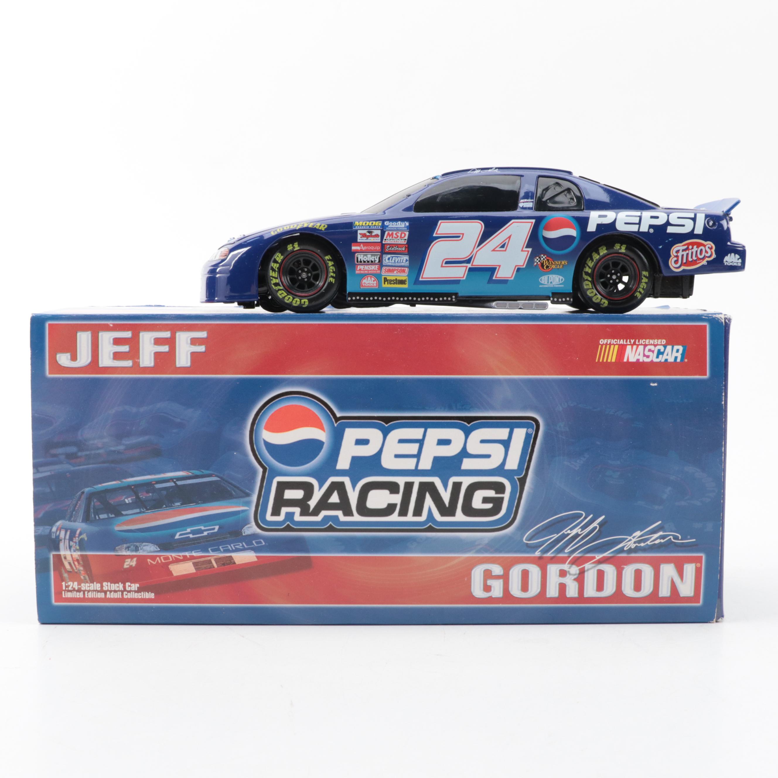 Racing Champions Limited Edition Jeff Gordon Diecast Airplane Bank and More