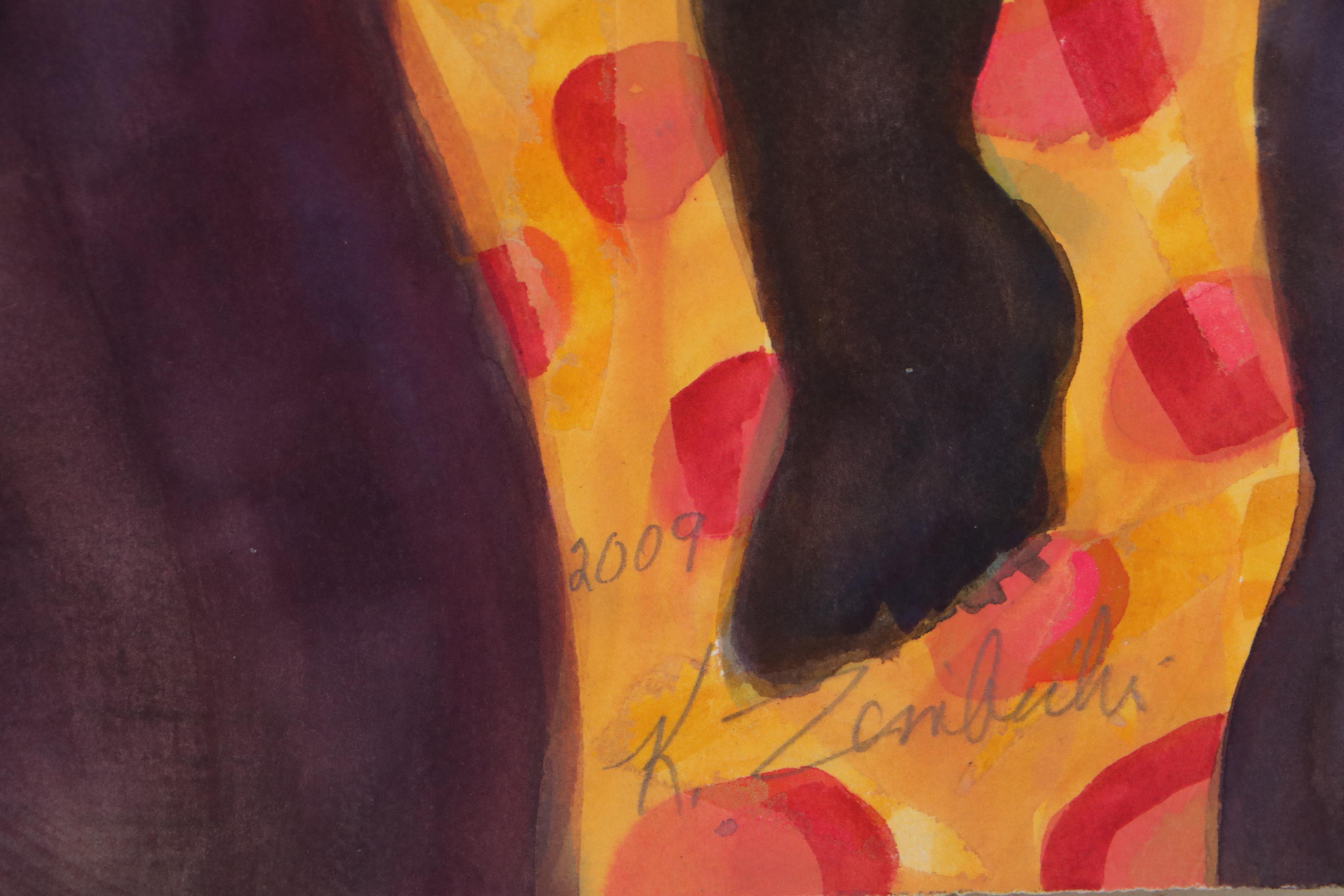 Kathleen Zimbicki Figurative Watercolor Paintings