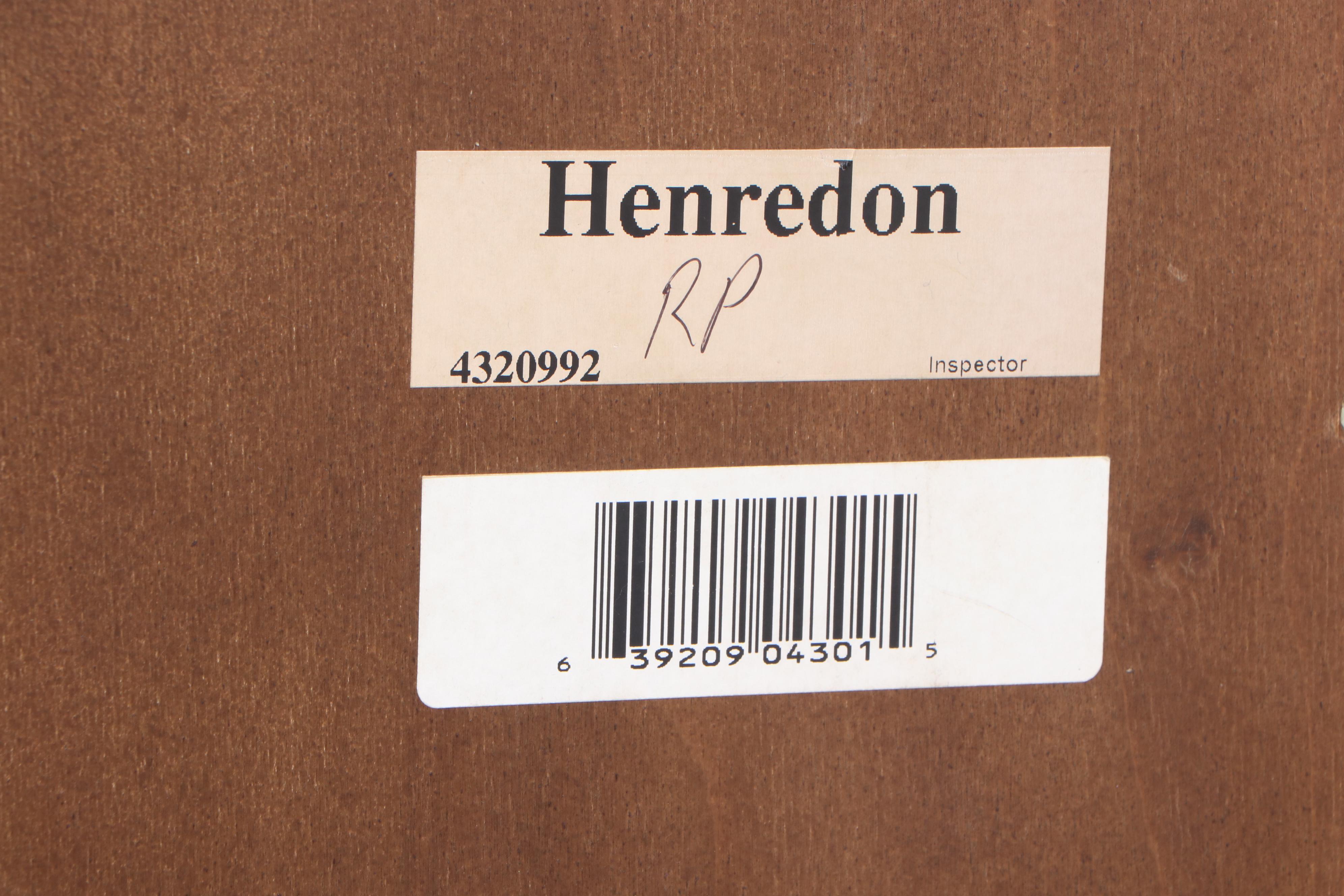 Henredon Arched Oak Display Cabinet