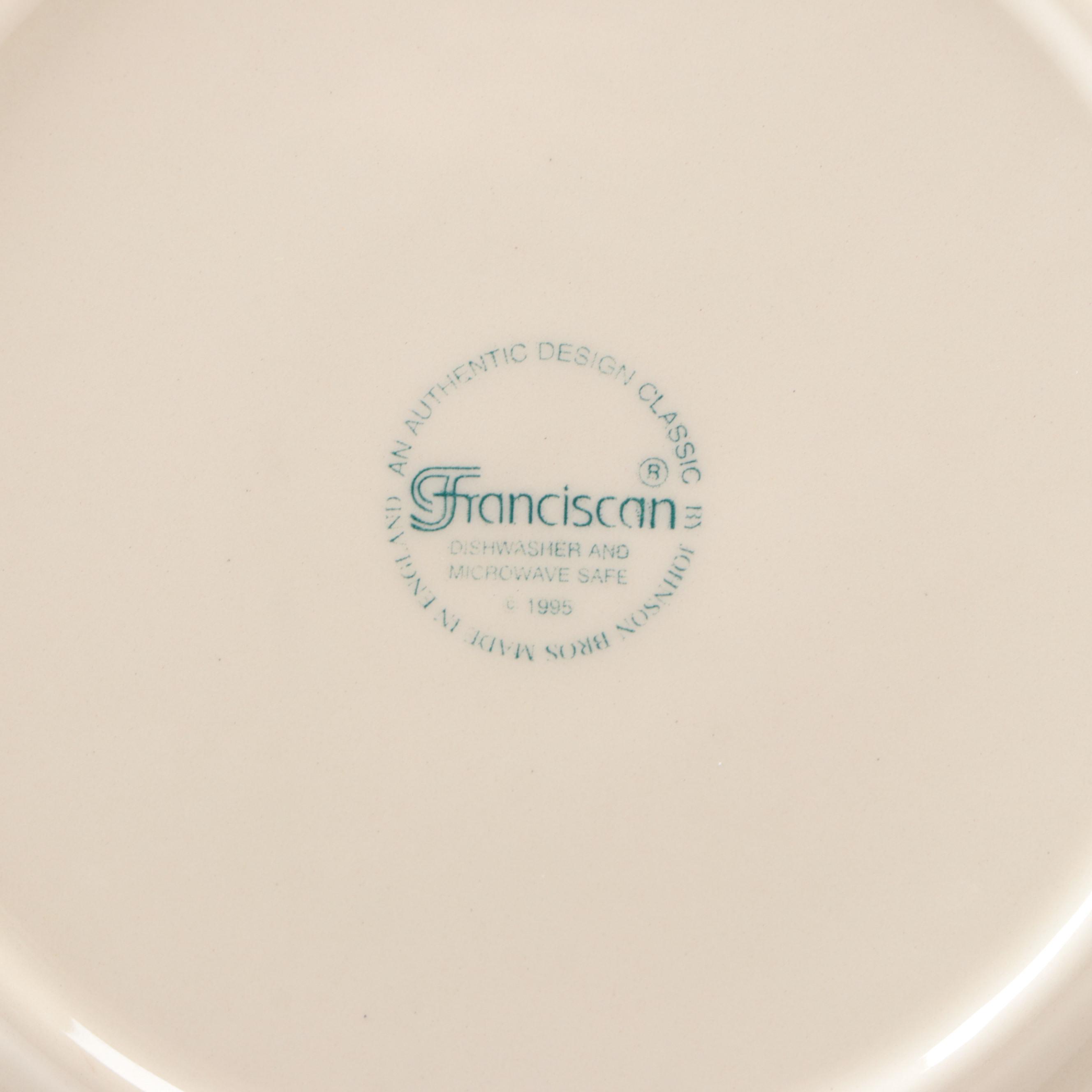 Franciscan "Desert Rose" Earthenware Dinnerware, 1985–2003
