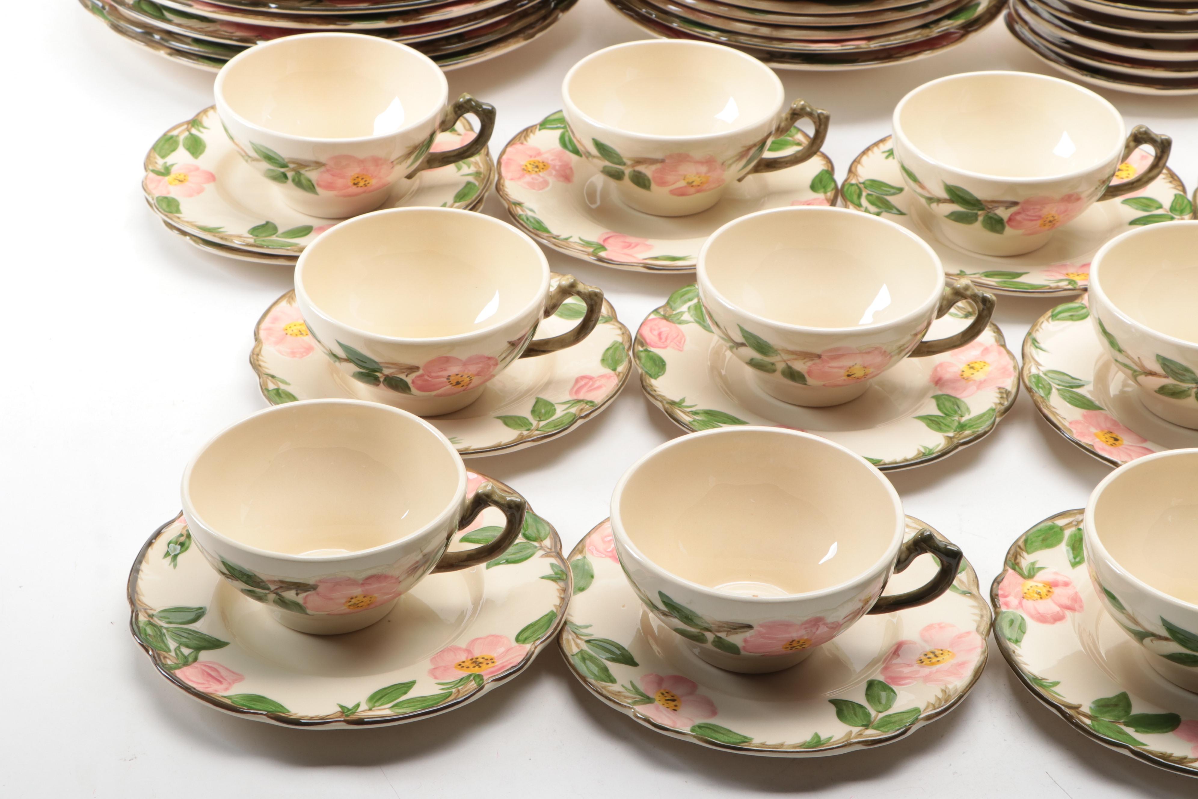 Franciscan "Desert Rose" Earthenware Dinnerware, 1985–2003