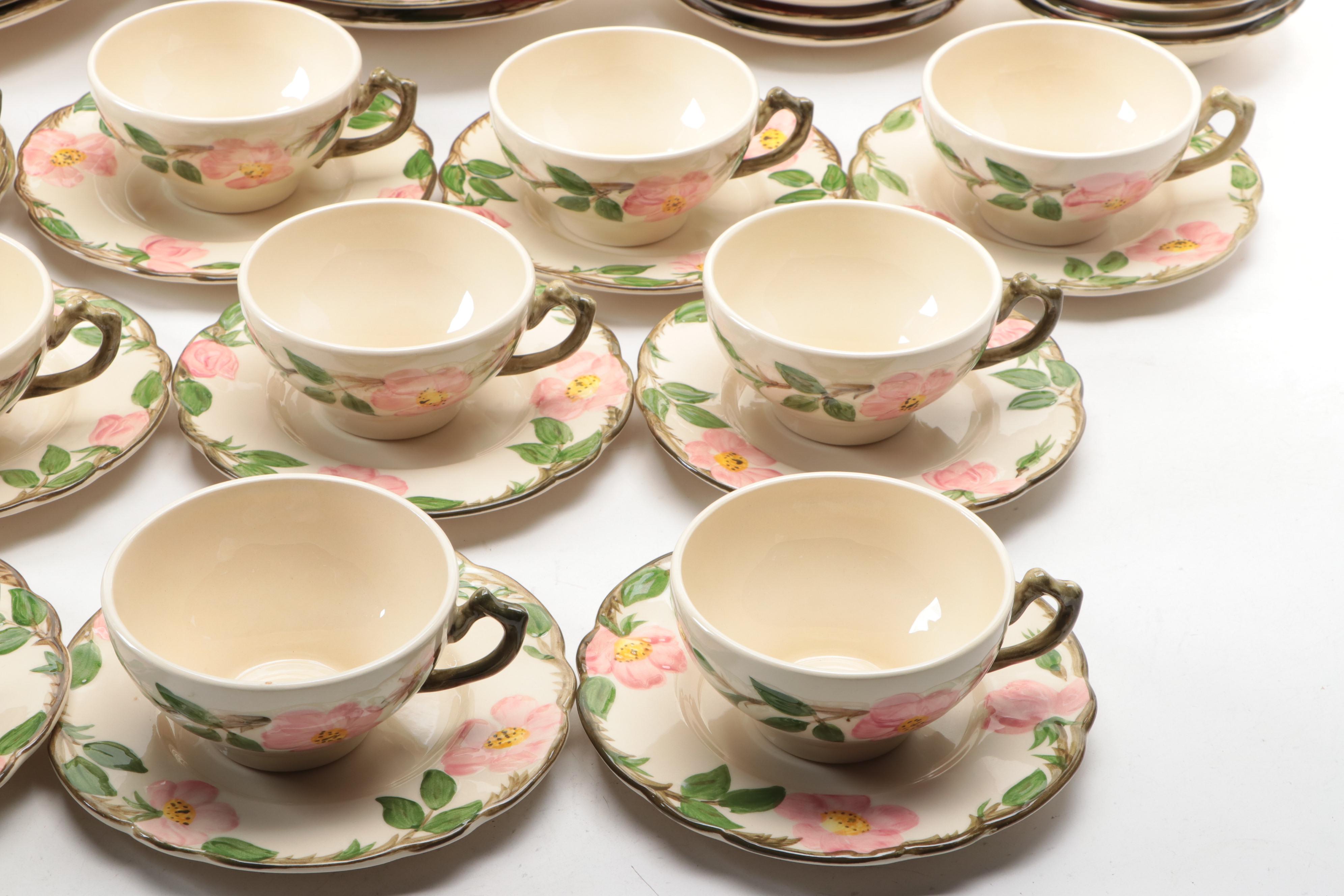 Franciscan "Desert Rose" Earthenware Dinnerware, 1985–2003