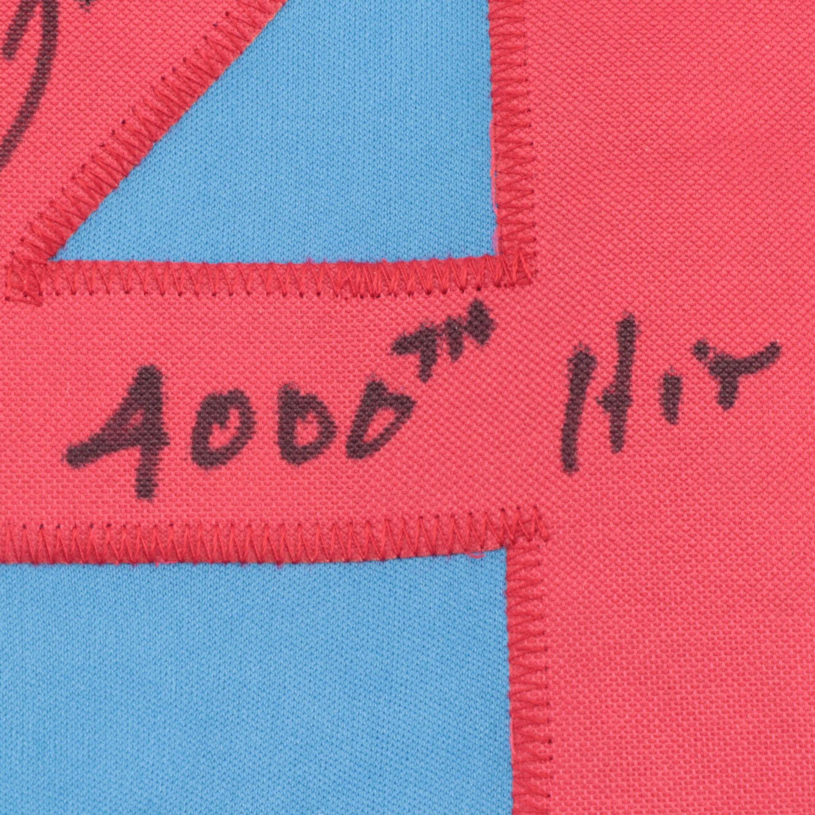 Pete Rose Montreal Expos Signed "4000th Hit" Baseball Jersey